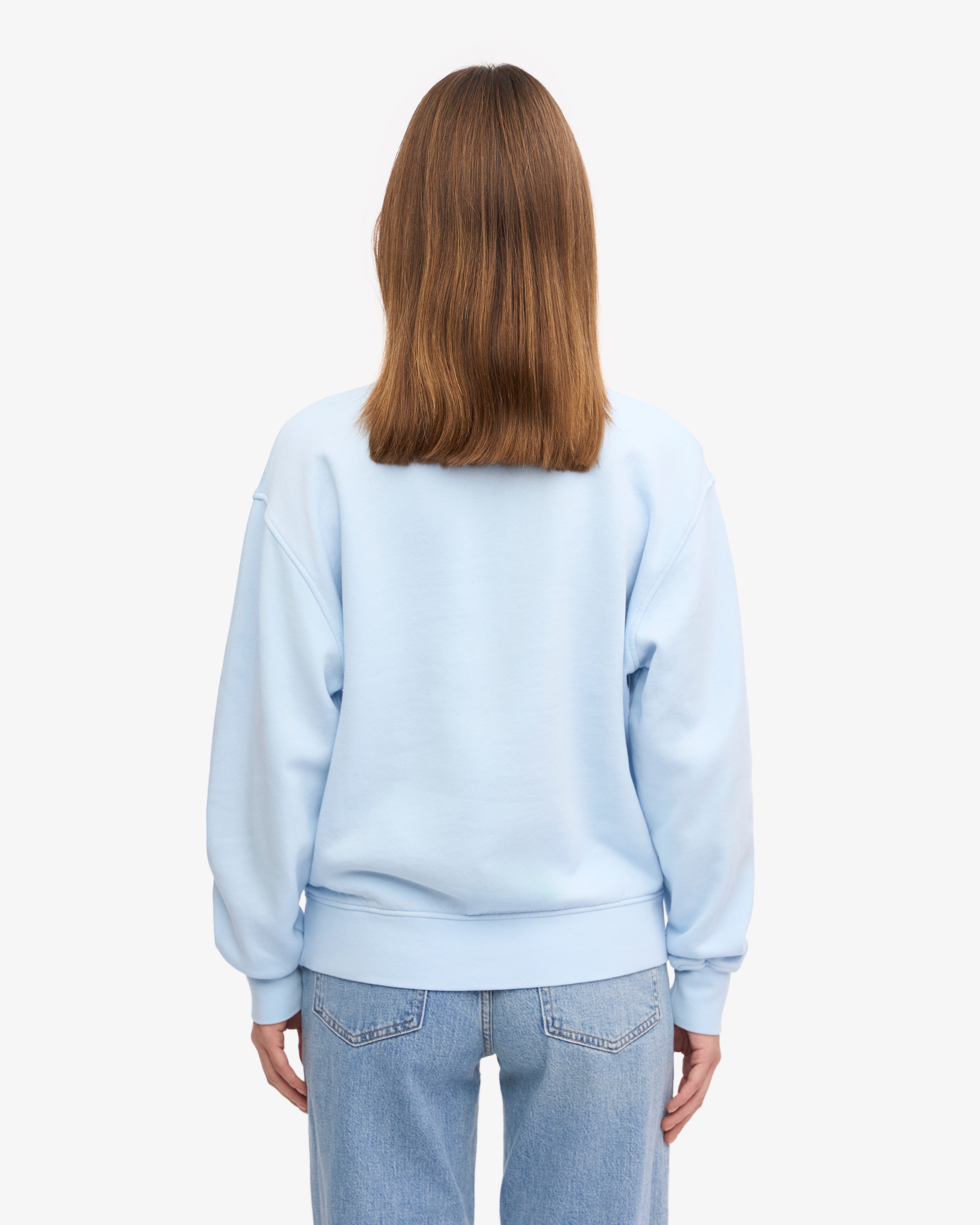 Women Classic Organic Crew - Polar Blue XS