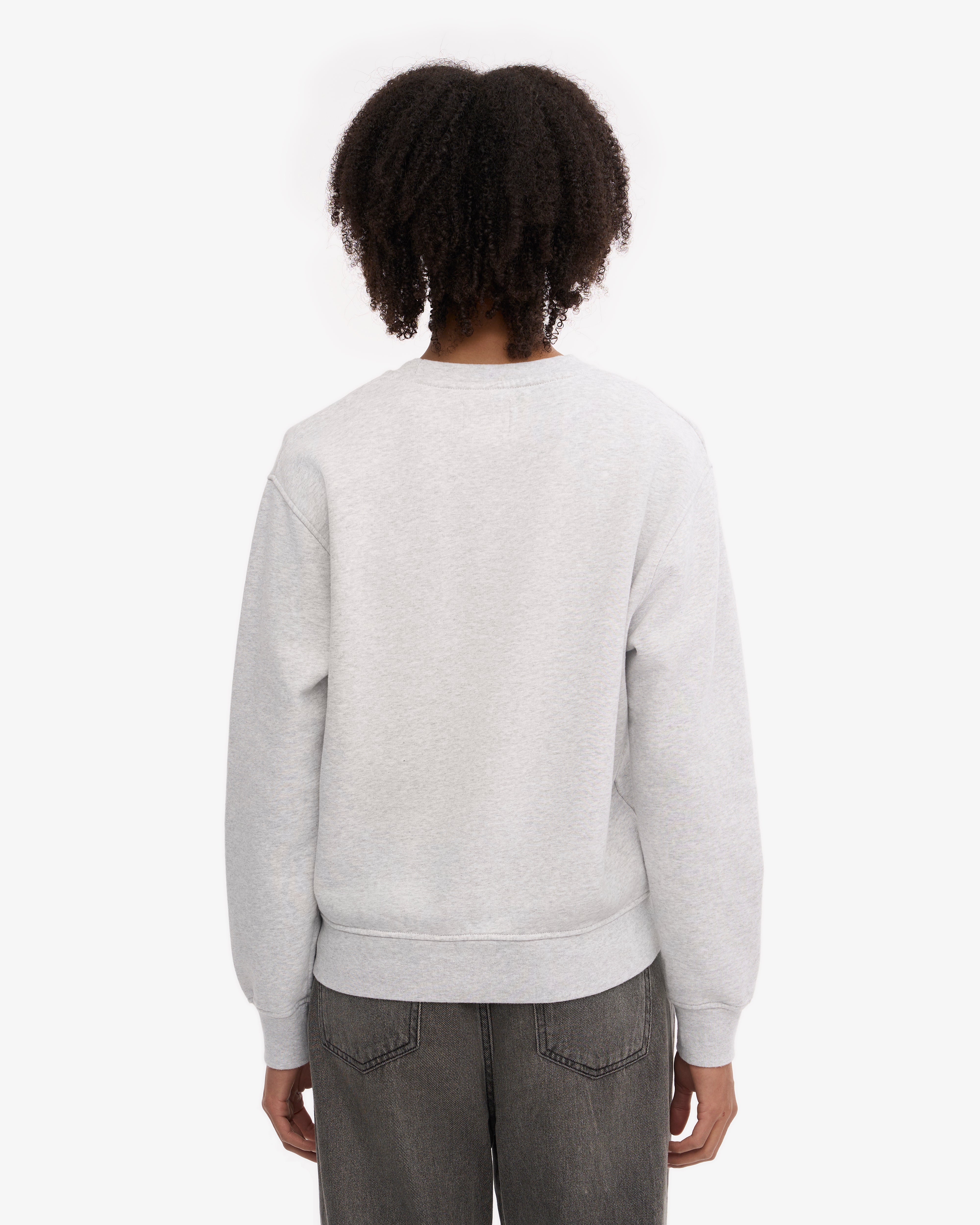 Women Classic Organic Crew - Snow Melange XS