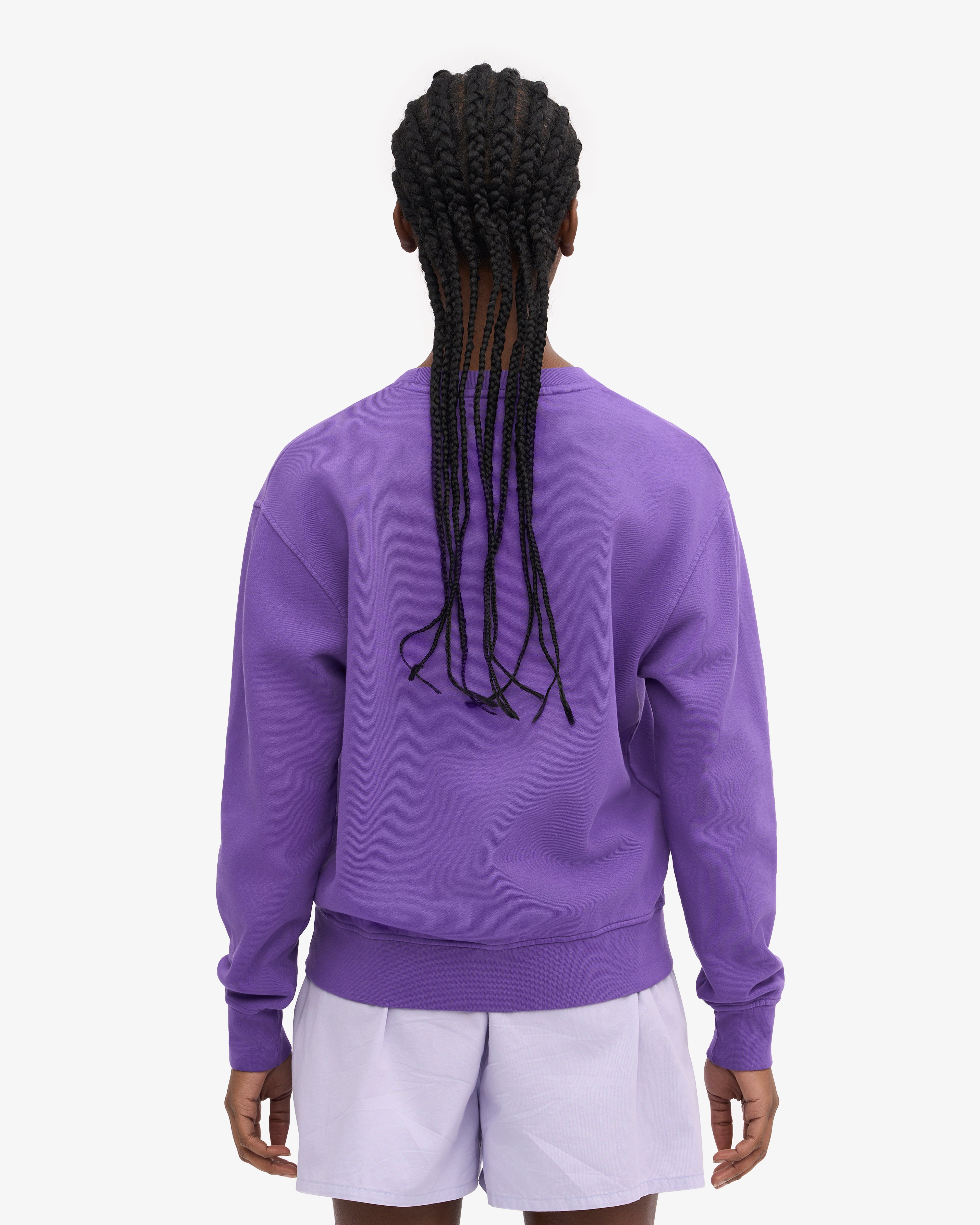 Women Classic Organic Crew - Ultra Violet XS