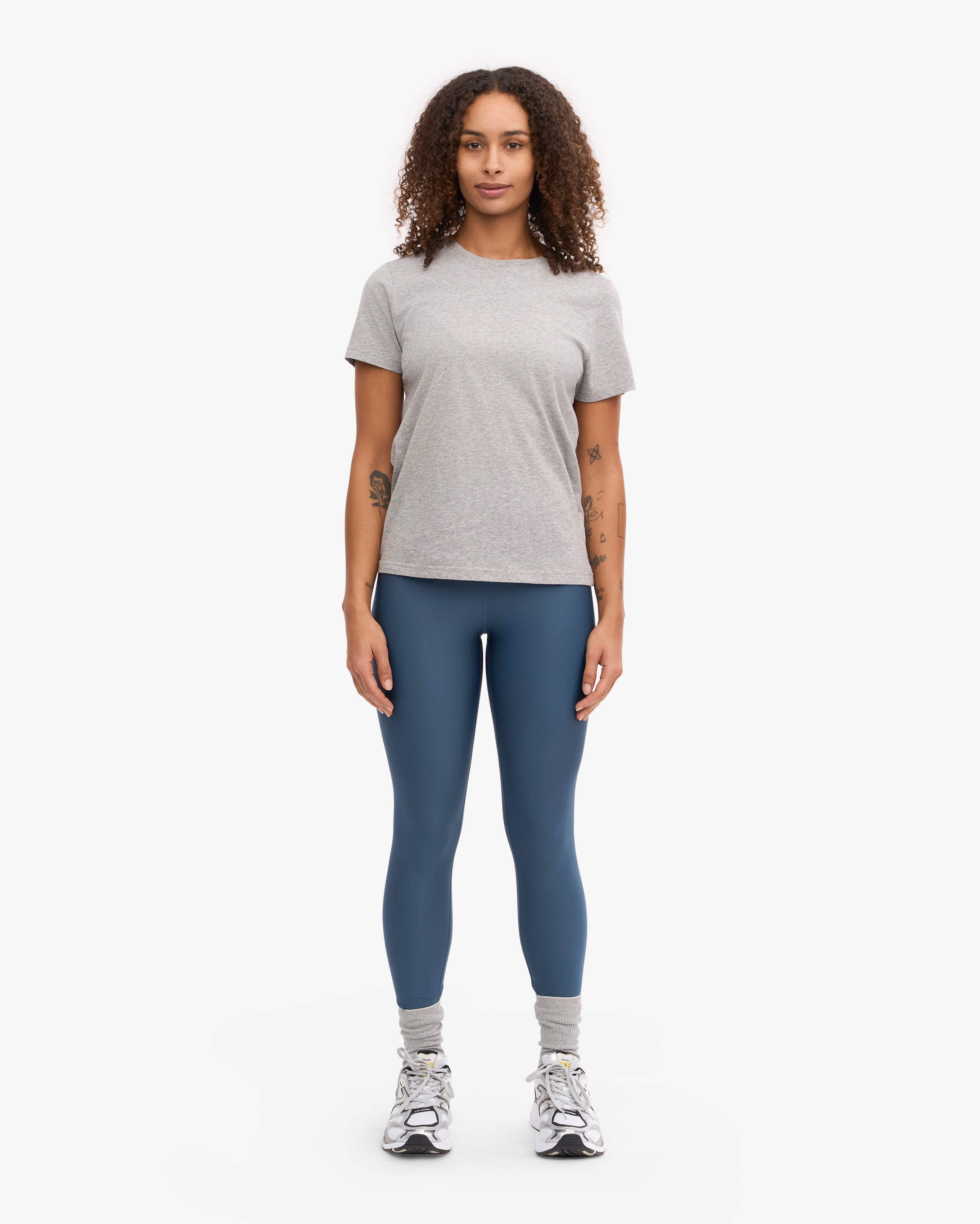 Women Light Organic Tee - Heather Grey