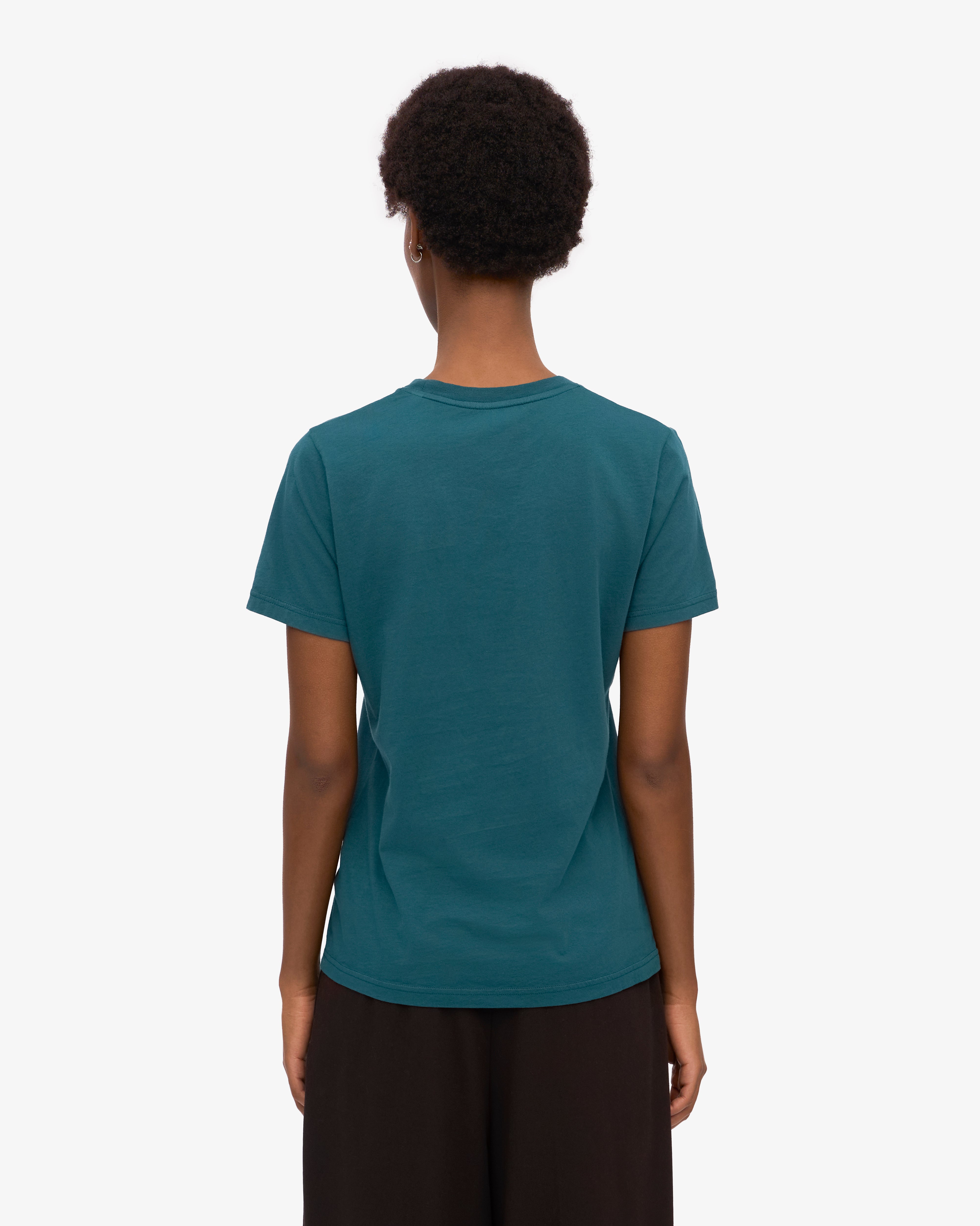 Women Light Organic Tee - Ocean Green