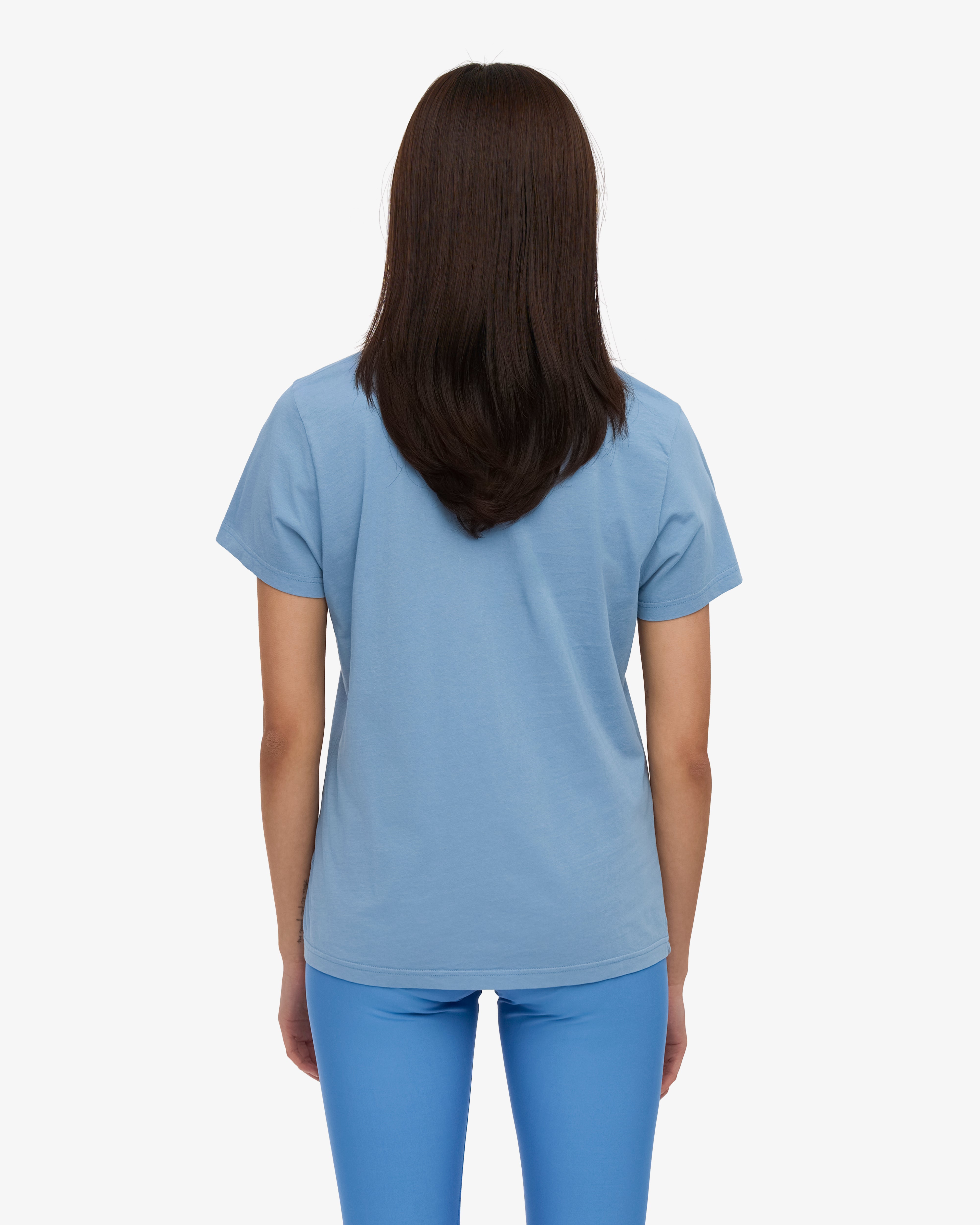 Women Light Organic Tee - Seaside Blue