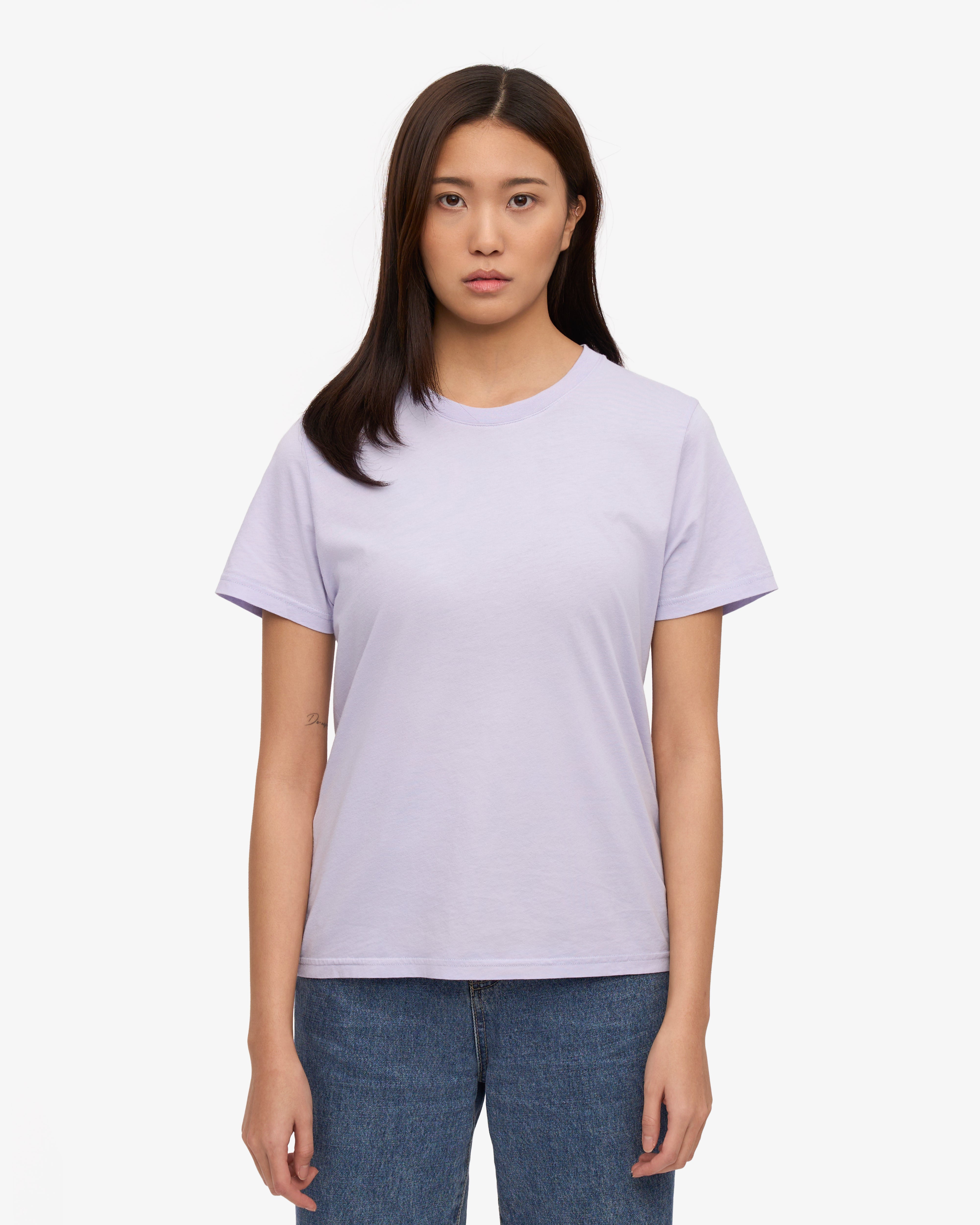 Women Light Organic Tee - Soft Lavender