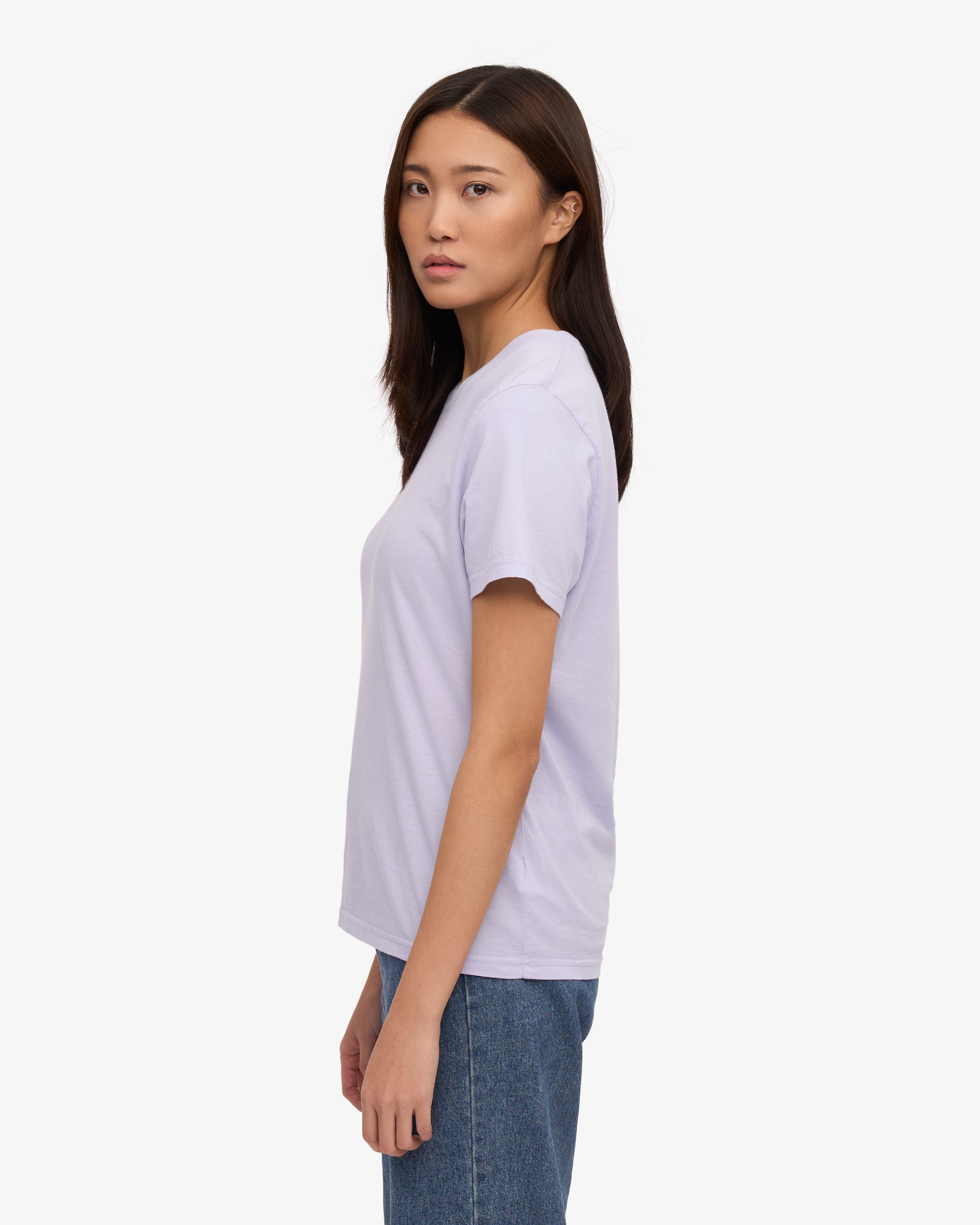 Women Light Organic Tee - Soft Lavender (3-Pack)