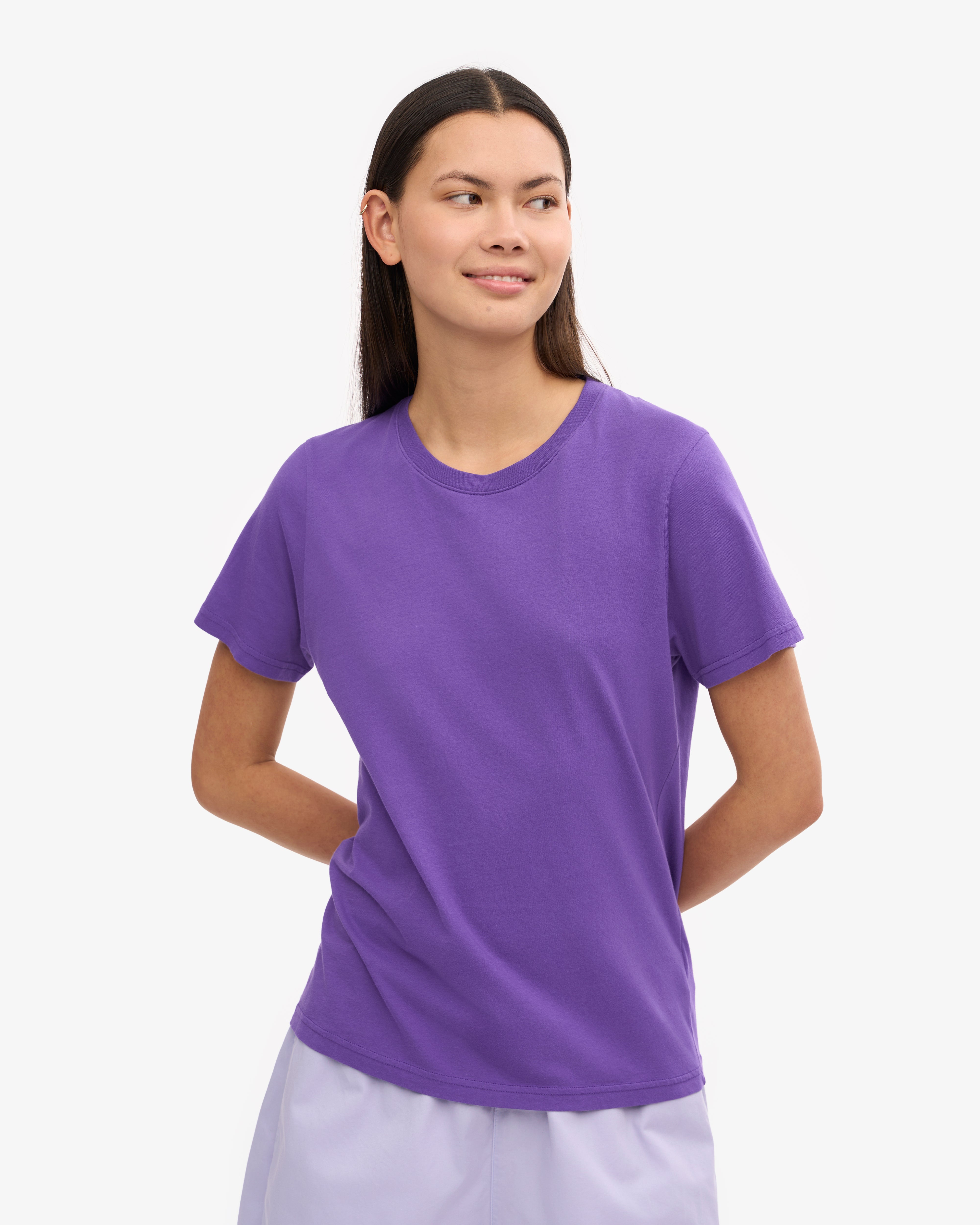 Women Light Organic Tee - Ultra Violet
