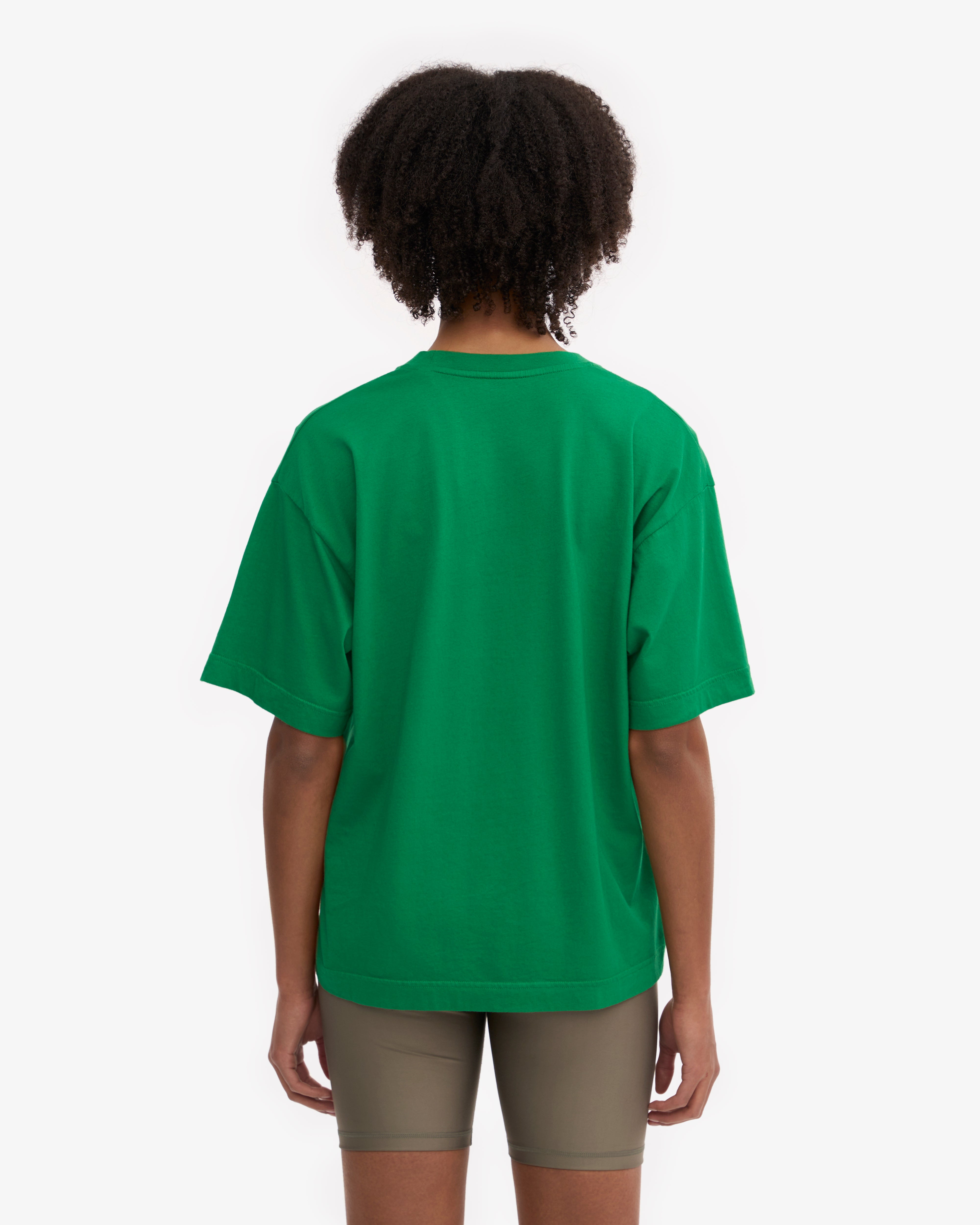 Oversized Organic T-Shirt - Kelly Green XS