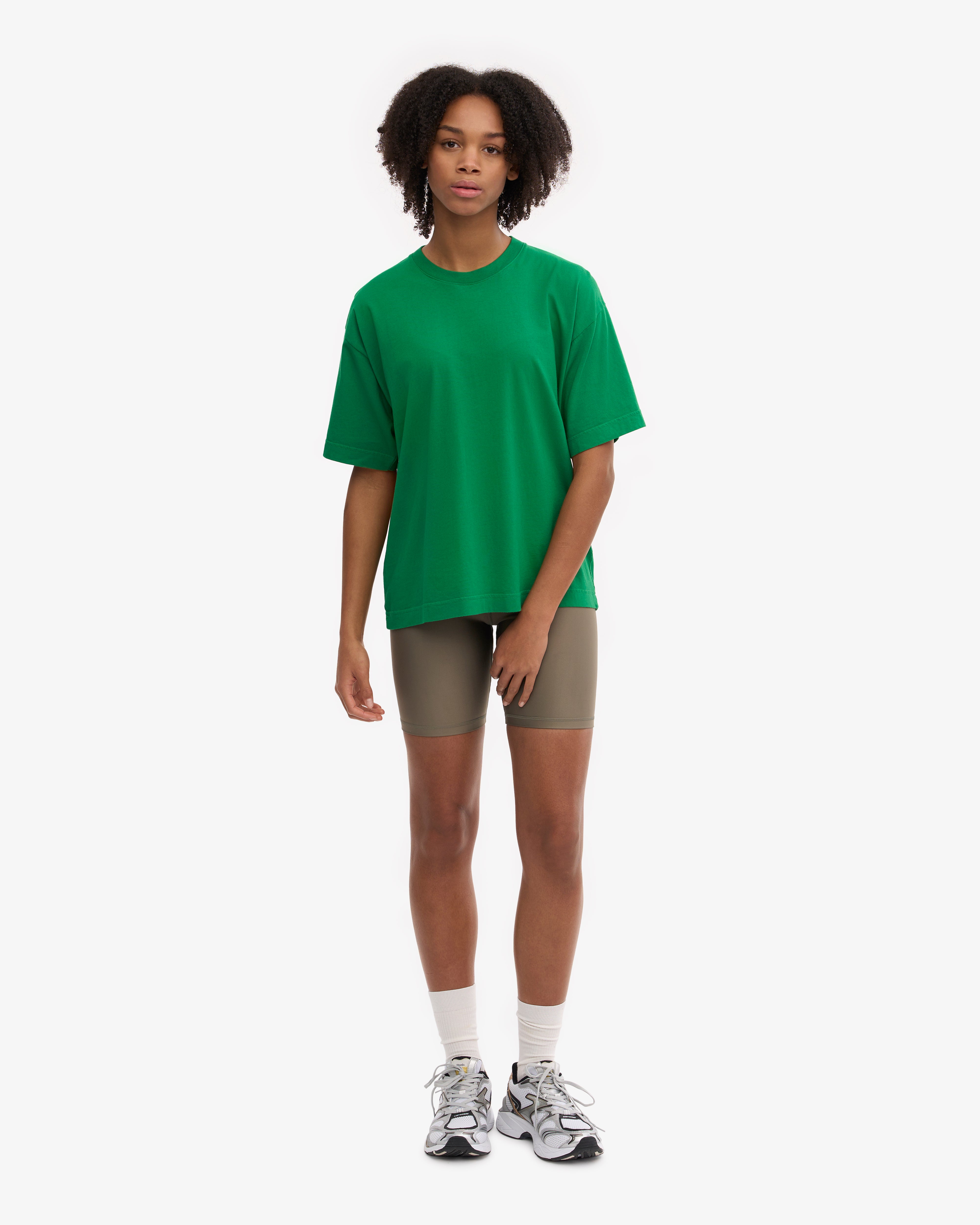 Oversized Organic T-Shirt - Kelly Green XS
