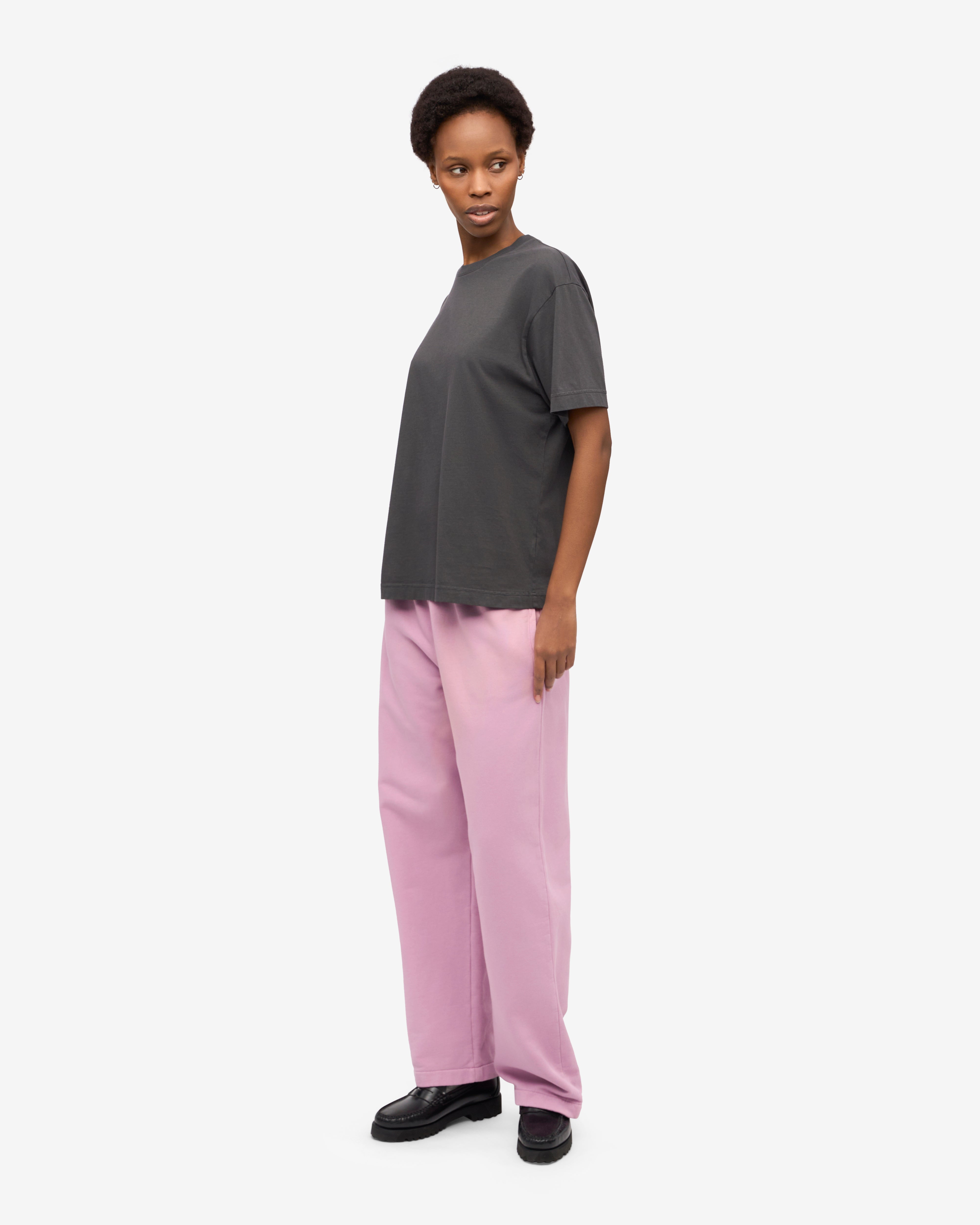 Oversized Organic T-Shirt - Lava Grey XS