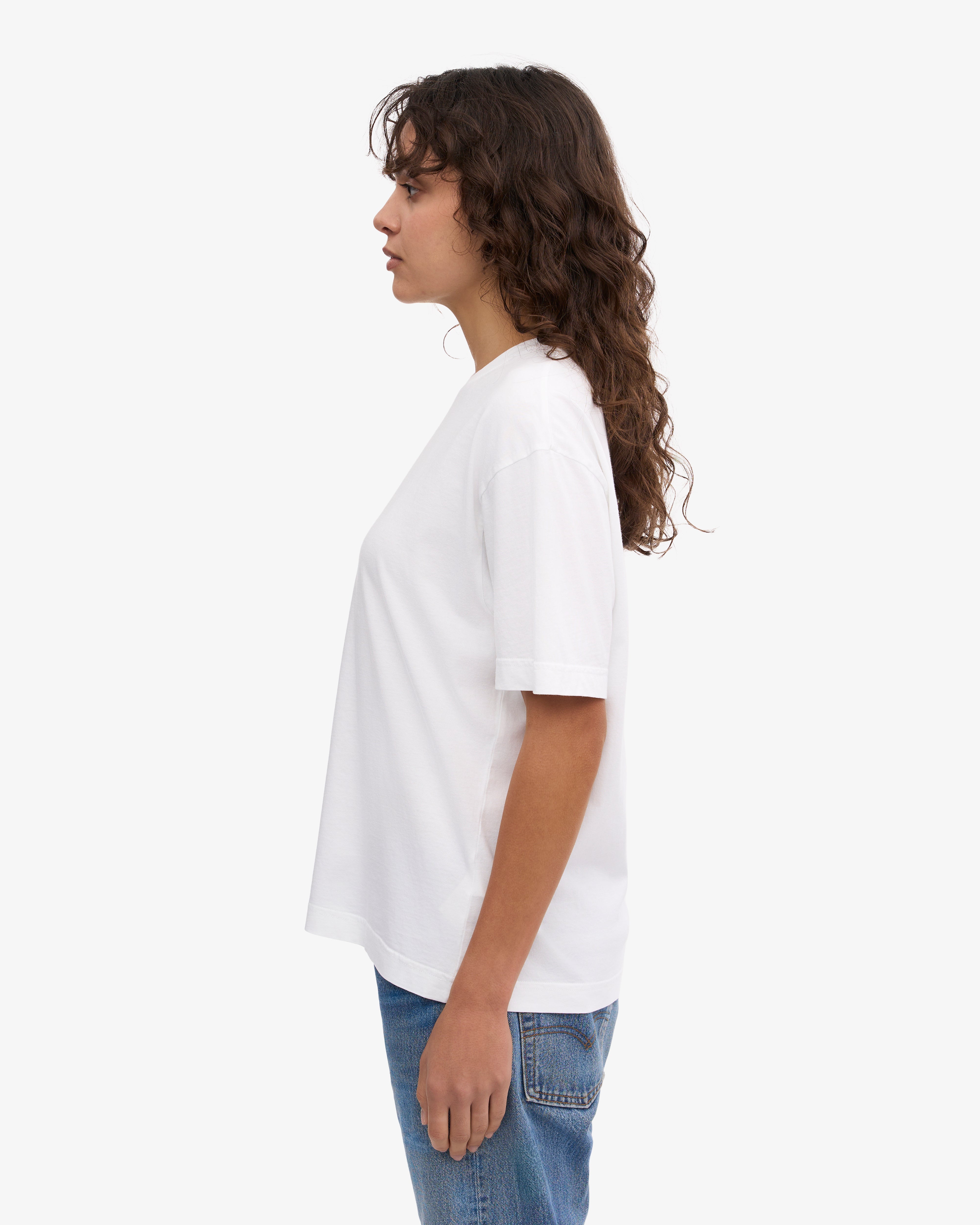 Oversized Organic T-Shirt - Optical White XS