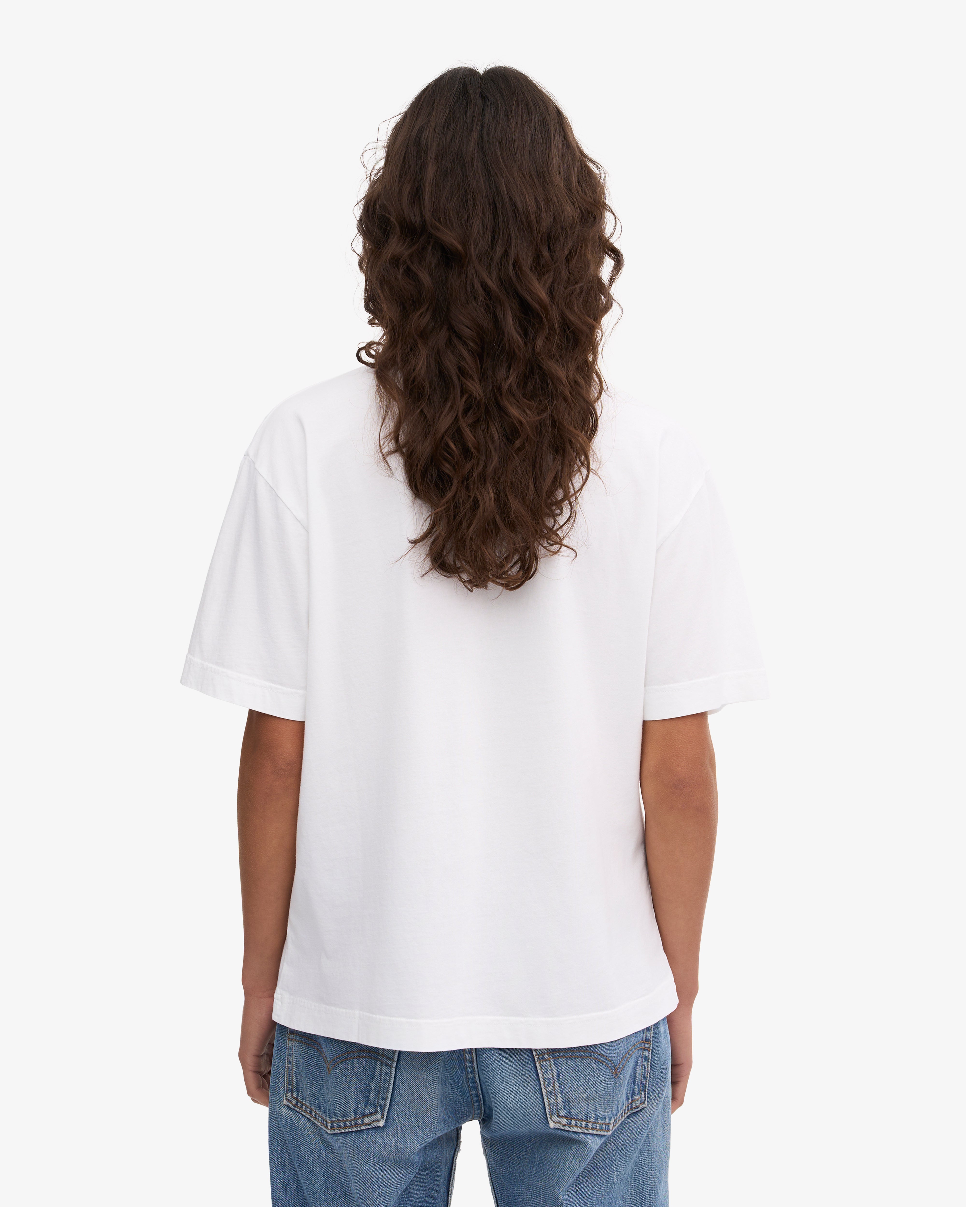 Oversized Organic T-Shirt - Optical White XS