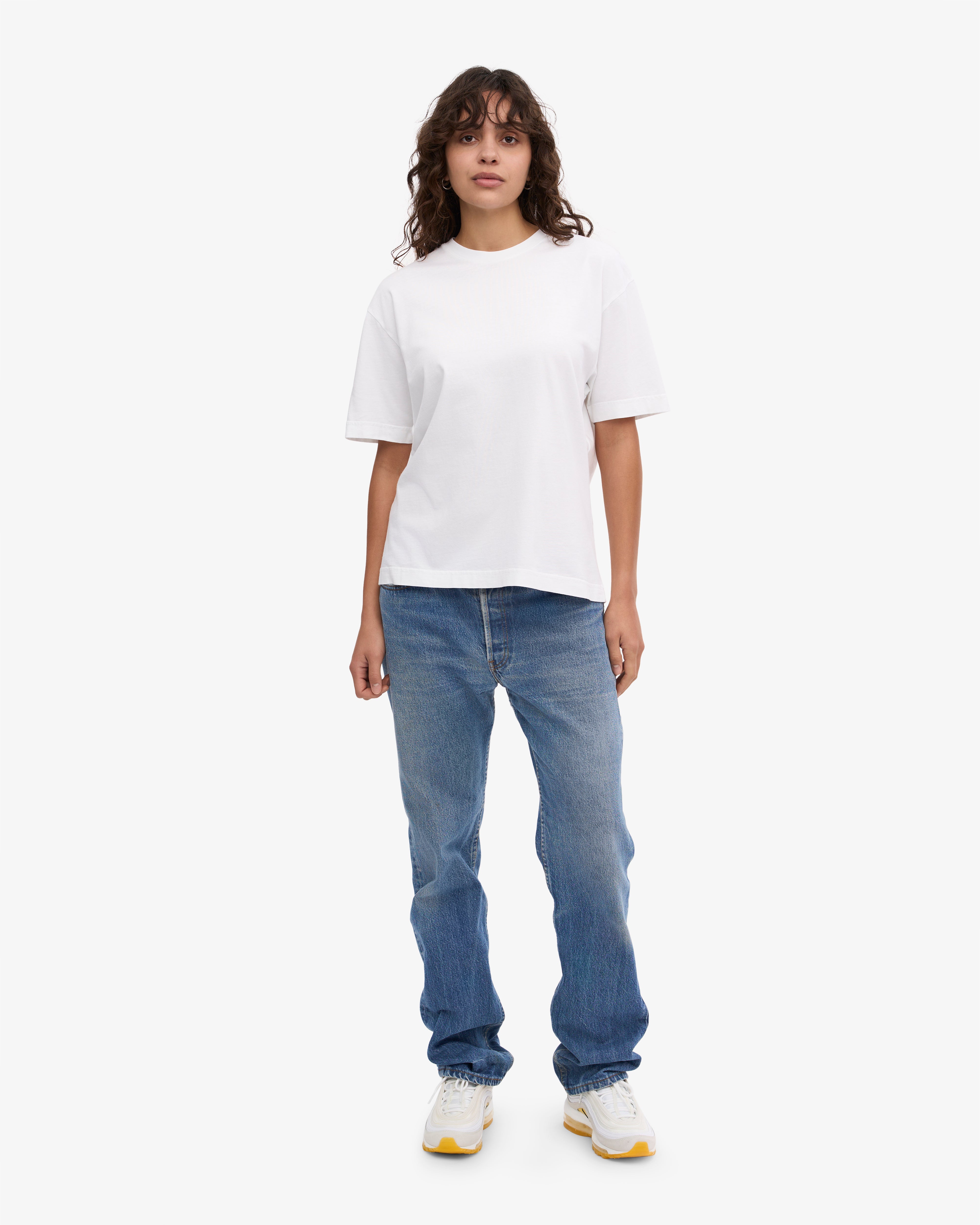 Oversized Organic T-Shirt - Optical White XS