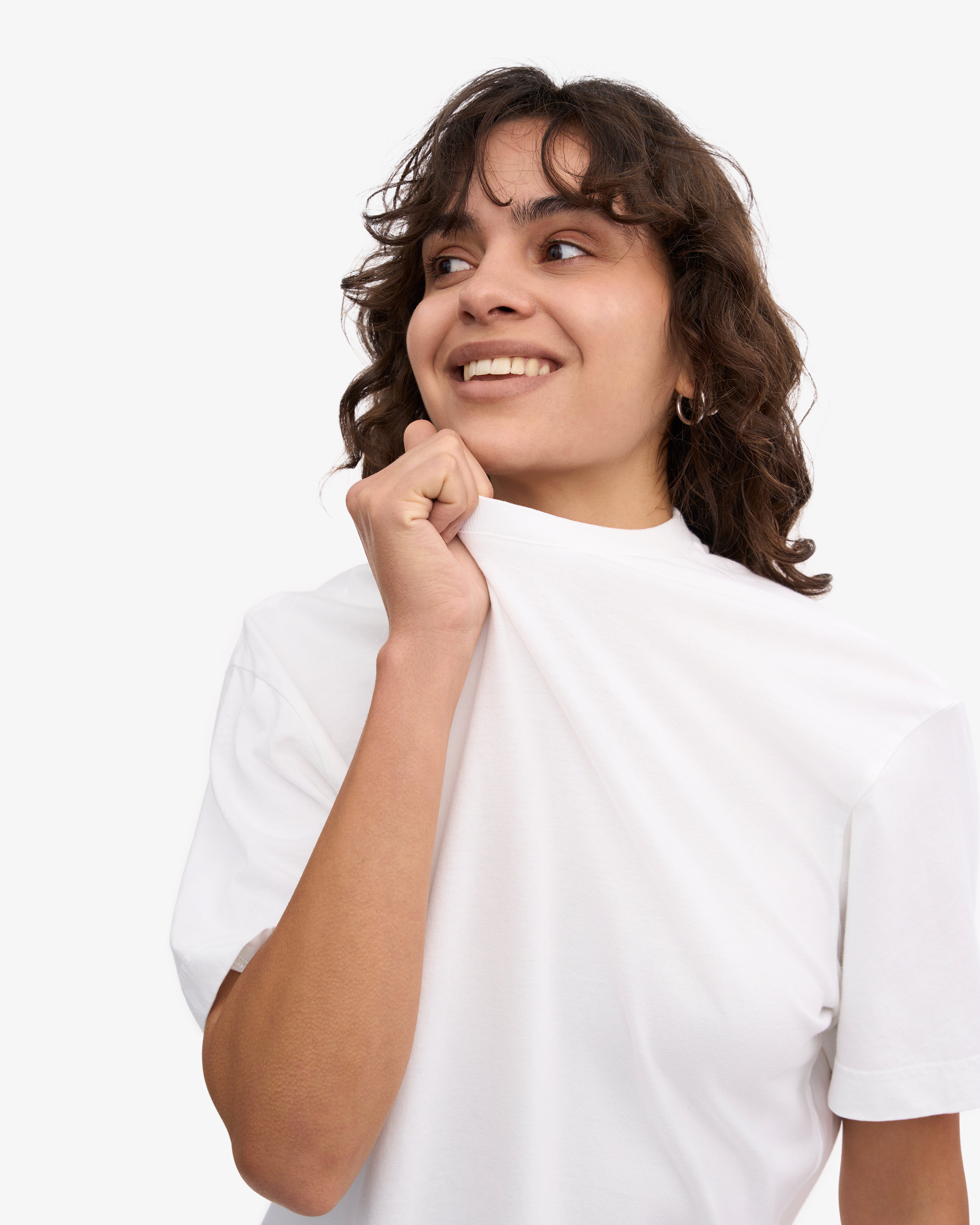 Oversized Organic T-Shirt - Optical White XS