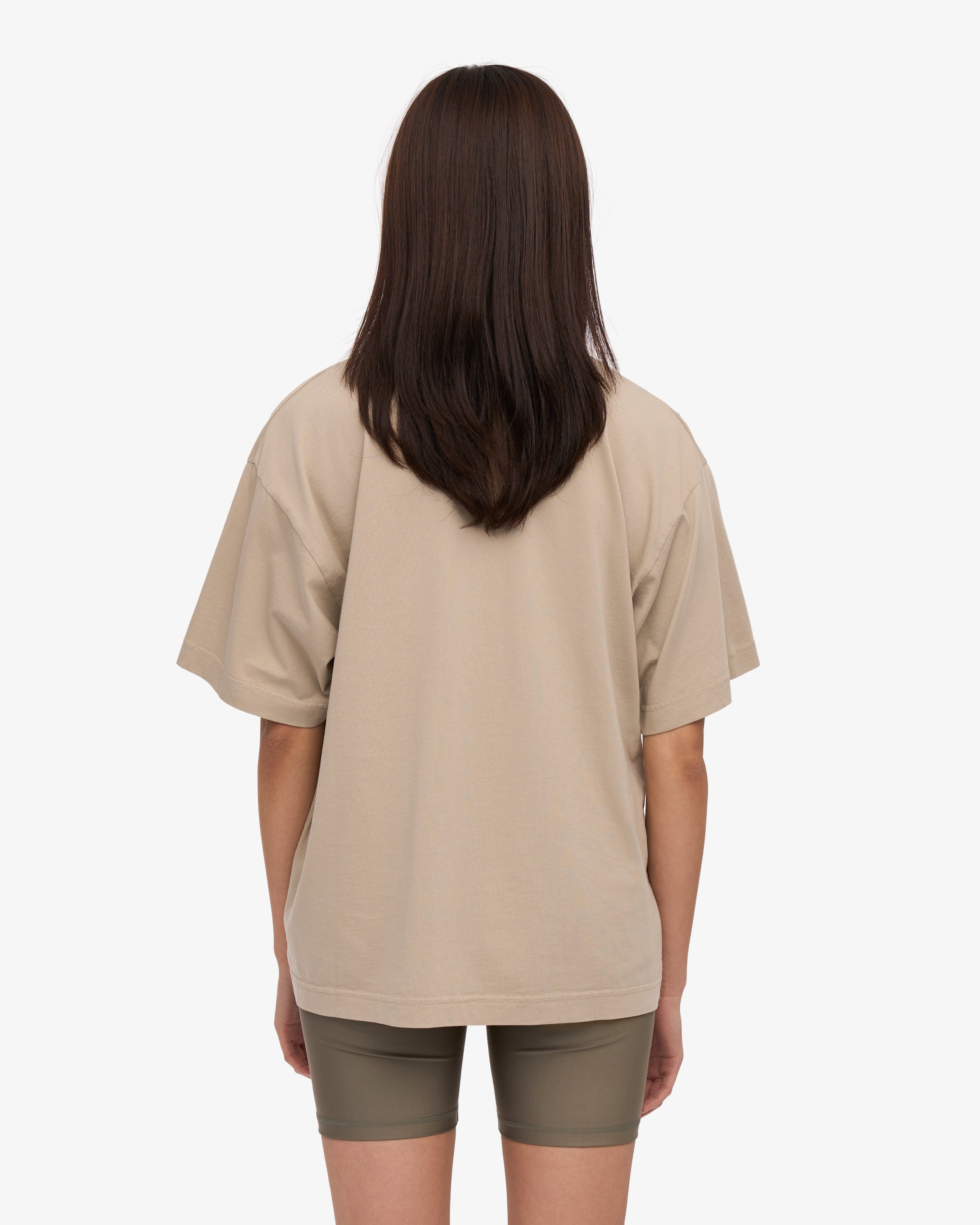Oversized Organic T-Shirt - Oyster Grey XS