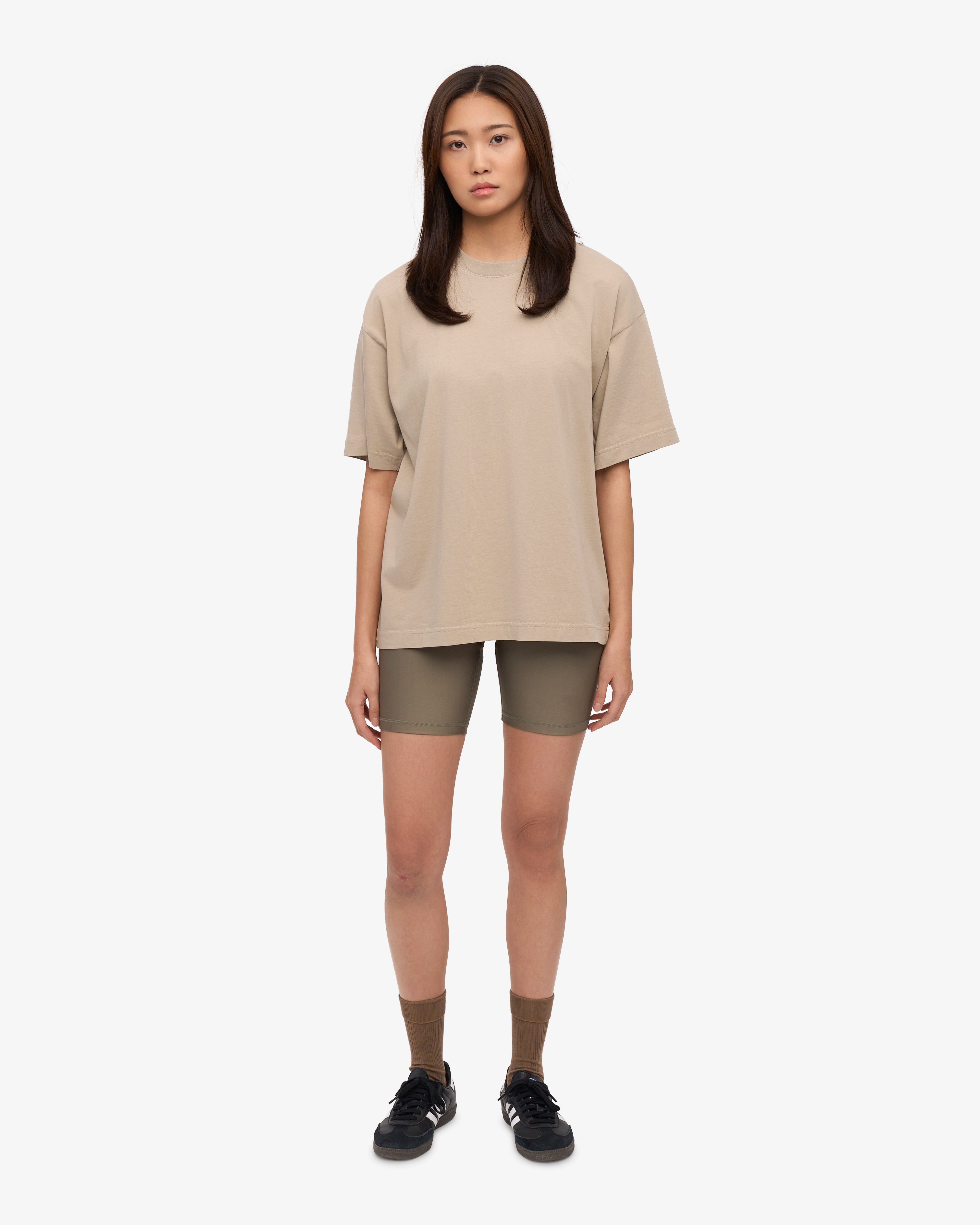 Oversized Organic T-Shirt - Oyster Grey XS