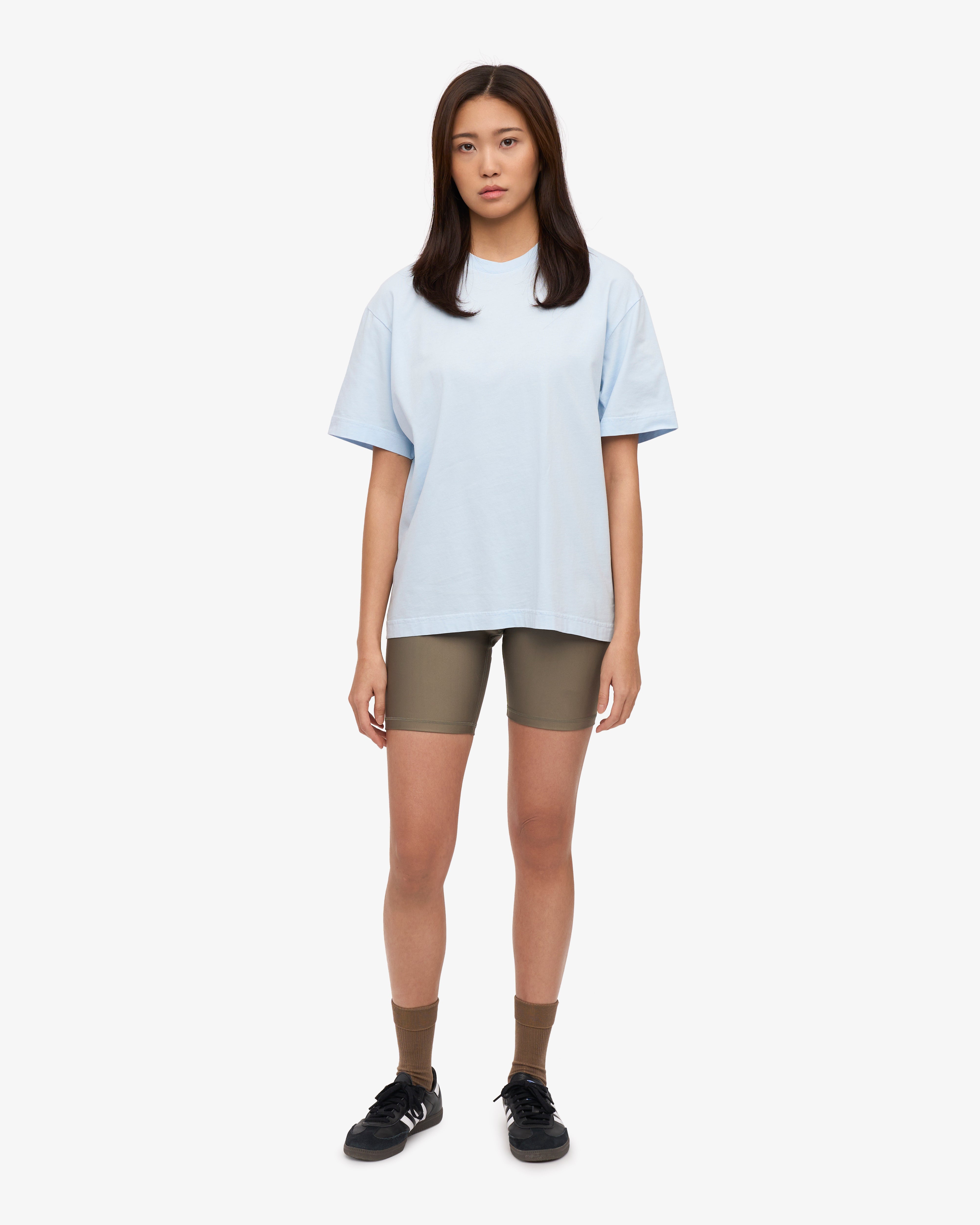 Oversized Organic T-Shirt - Polar Blue XS