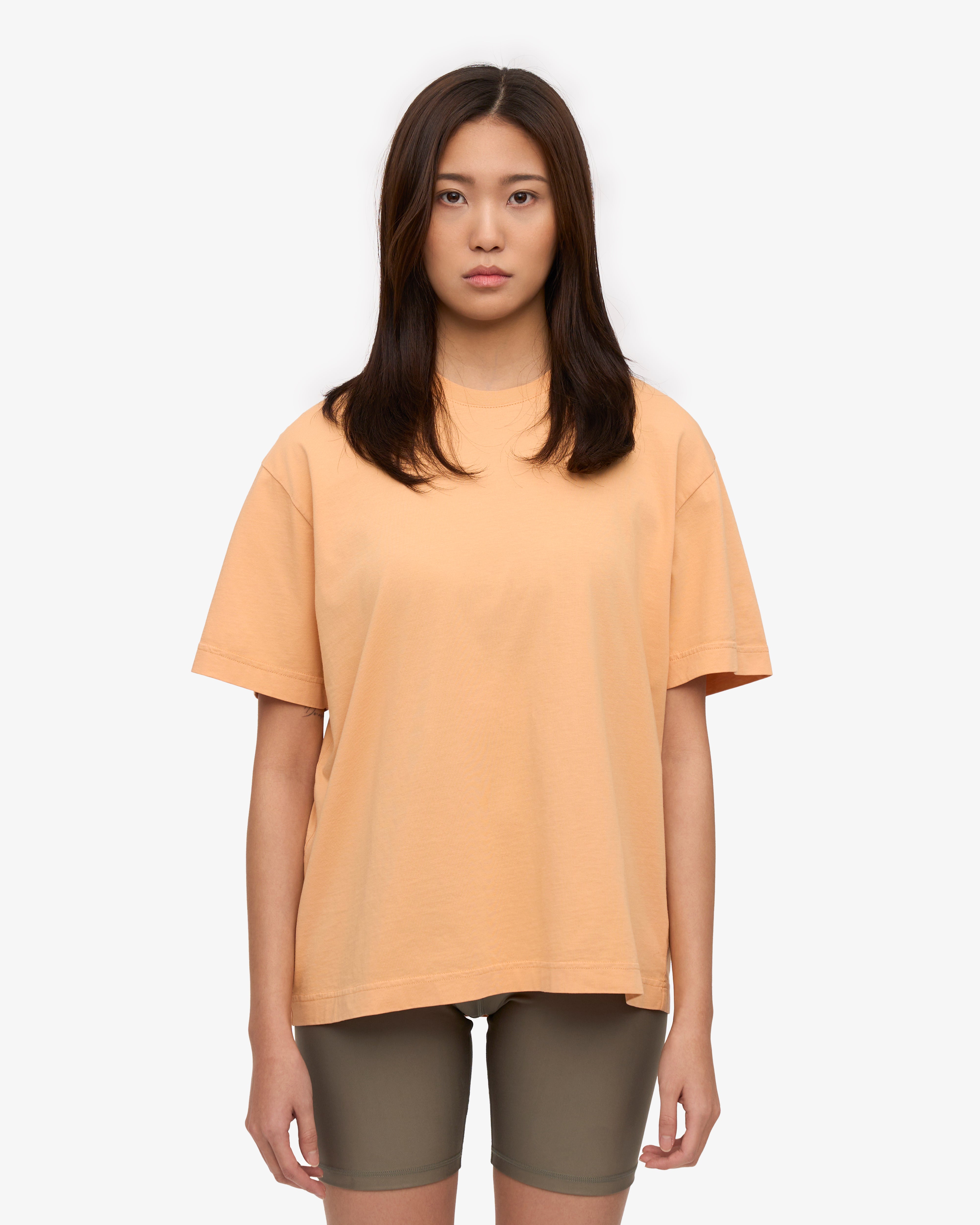 Oversized Organic T-Shirt - Sandstone Orange XS