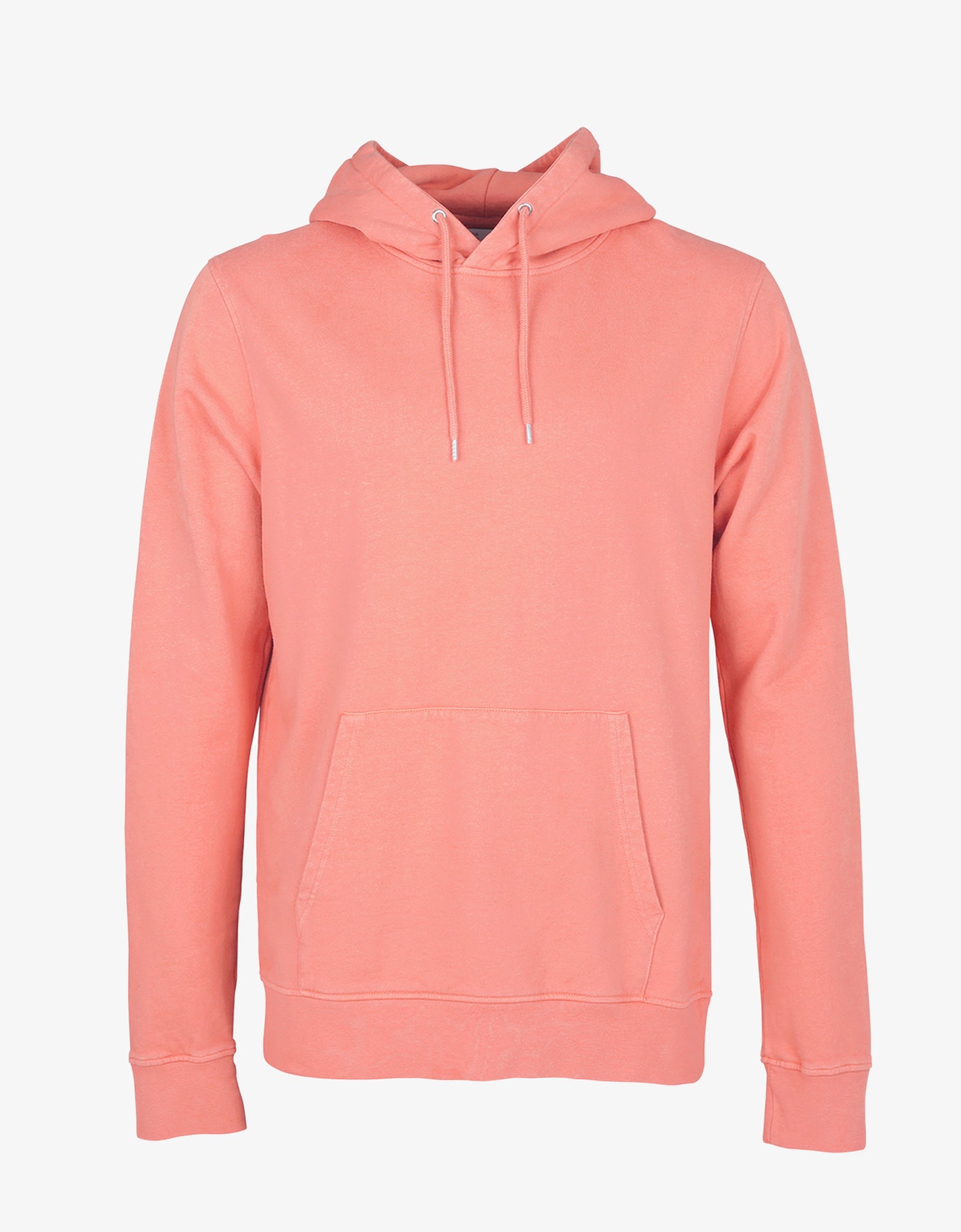 Colorful Standard Classic Organic Hood Hoodie Bright Coral