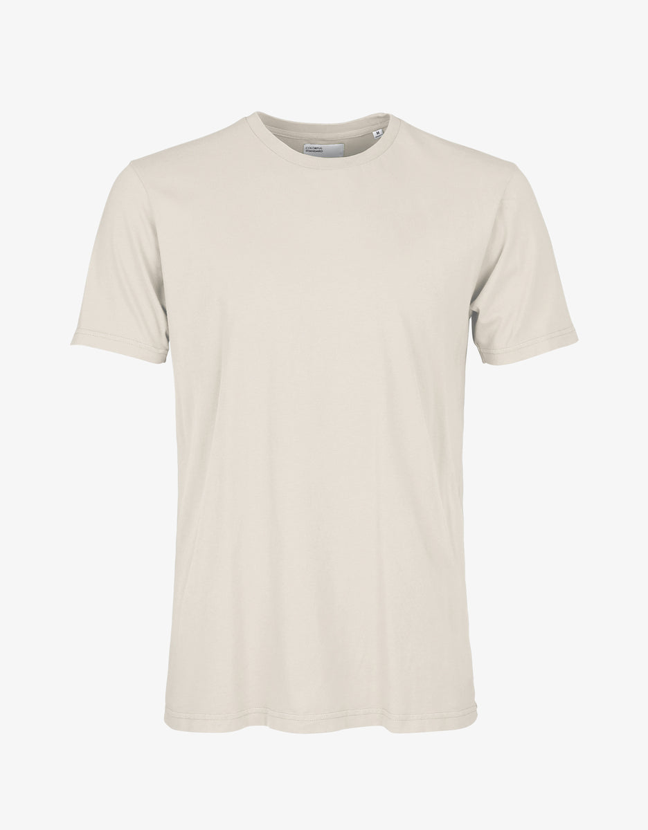 White Organic – - Standard Colorful Ivory Classic Tee