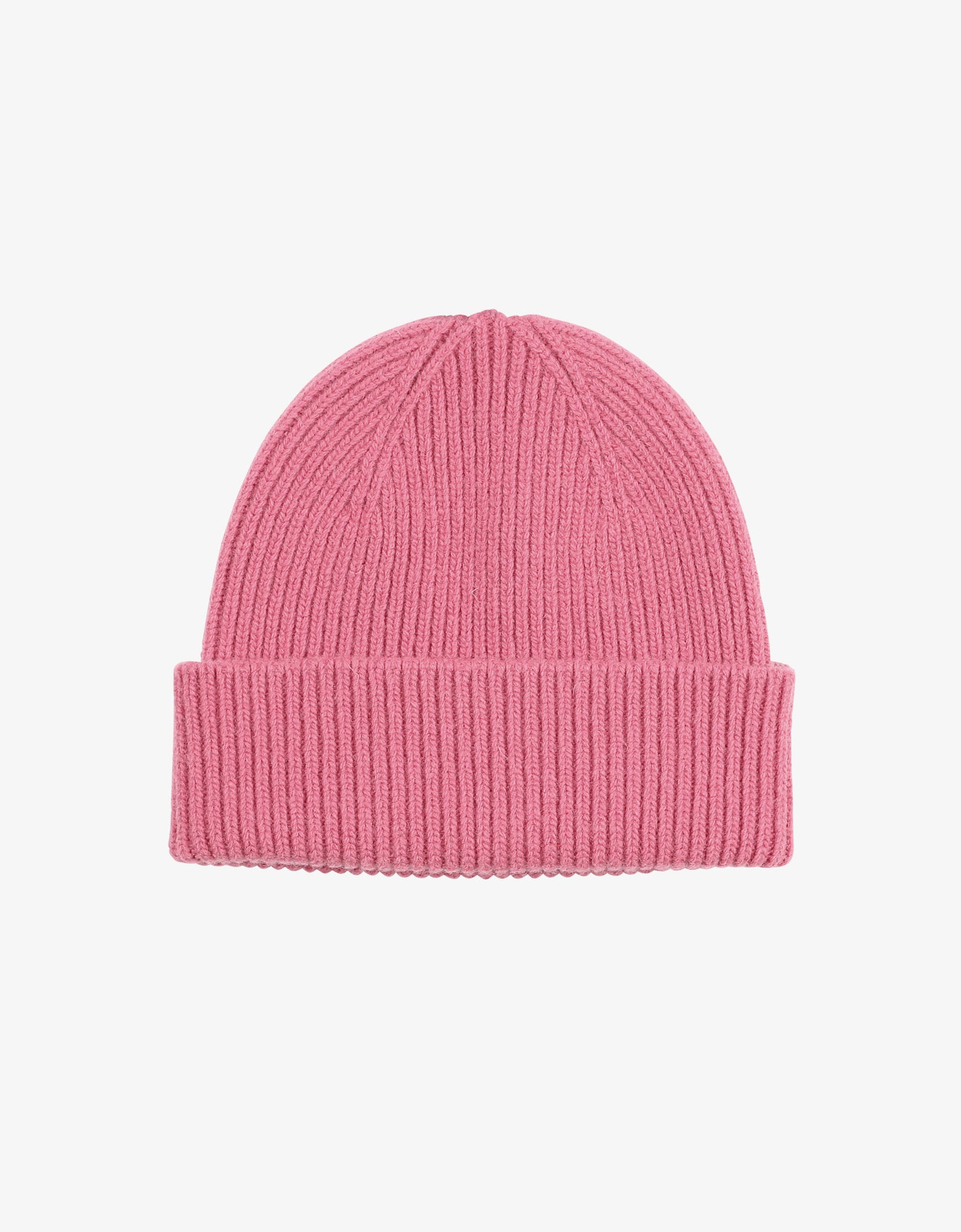 Merino Wool Beanie Bubblegum Pink