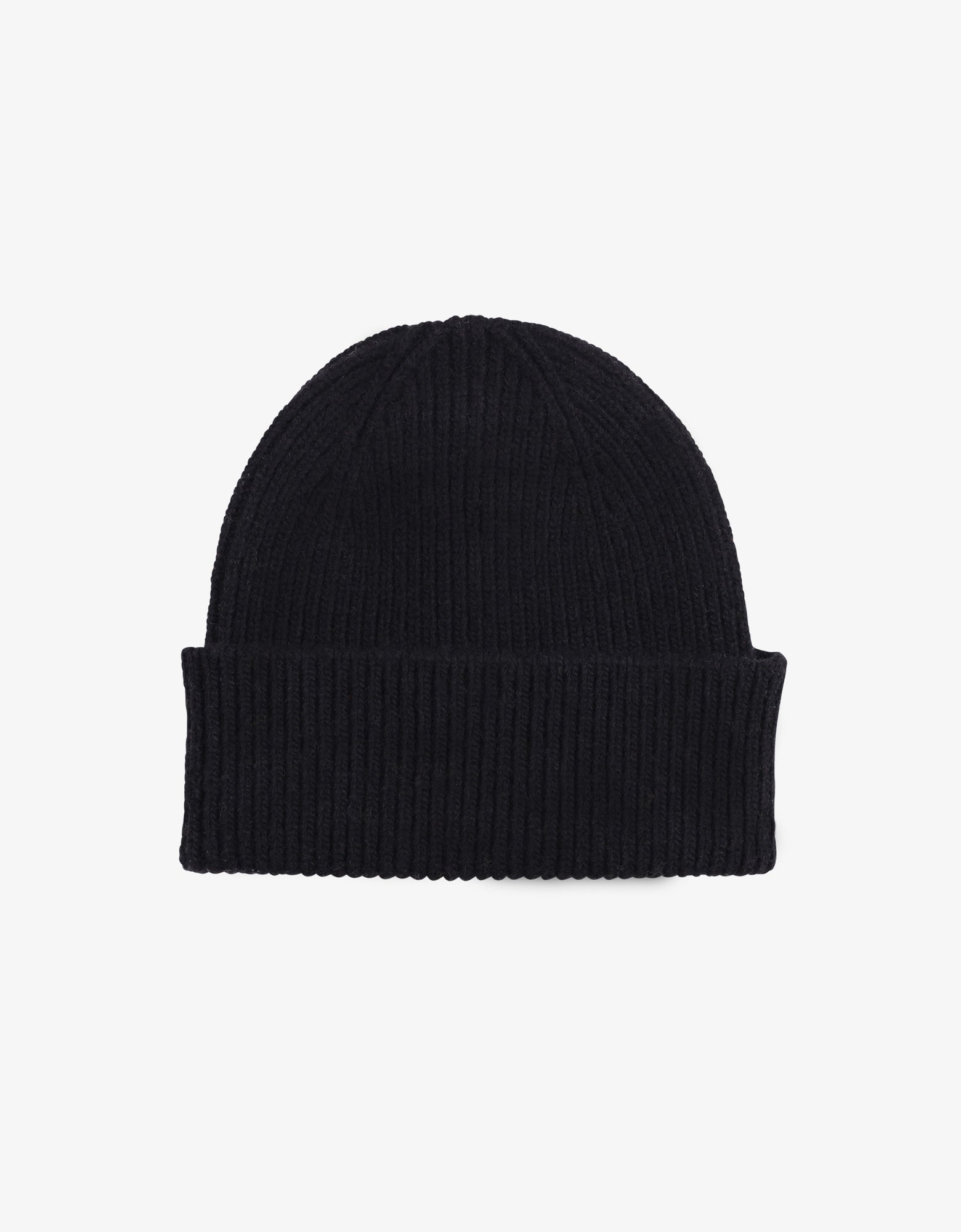 Black wooly hat on sale