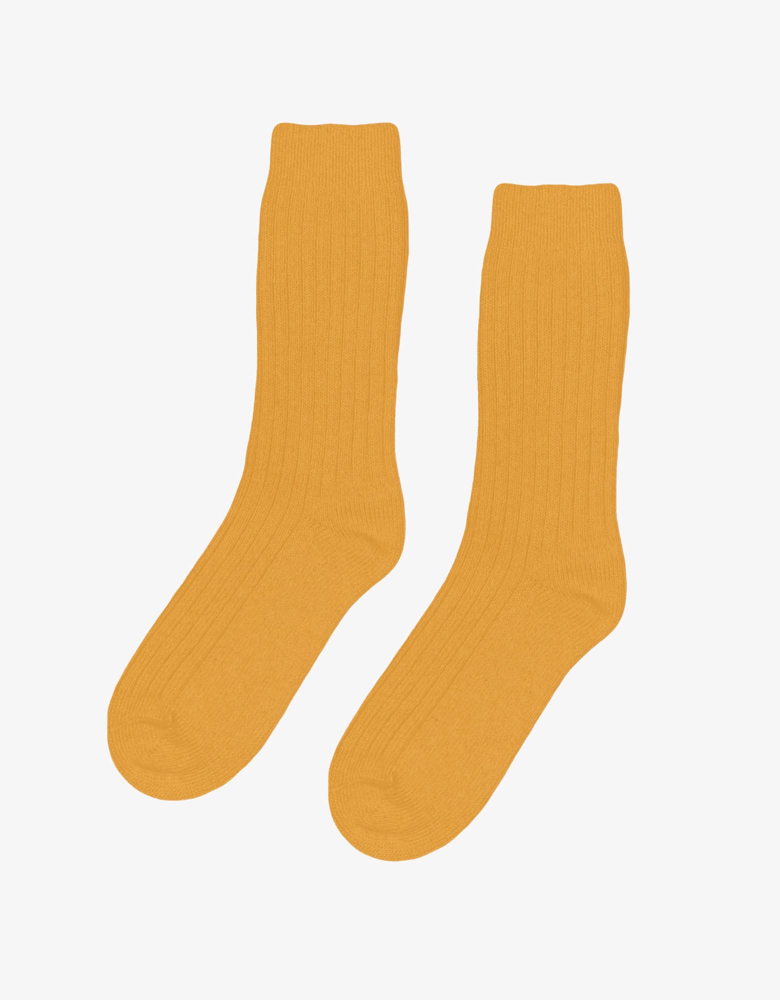 Colorful Standard Merino Wool Blend Sock Merino Wool Blend Sock Burned Yellow