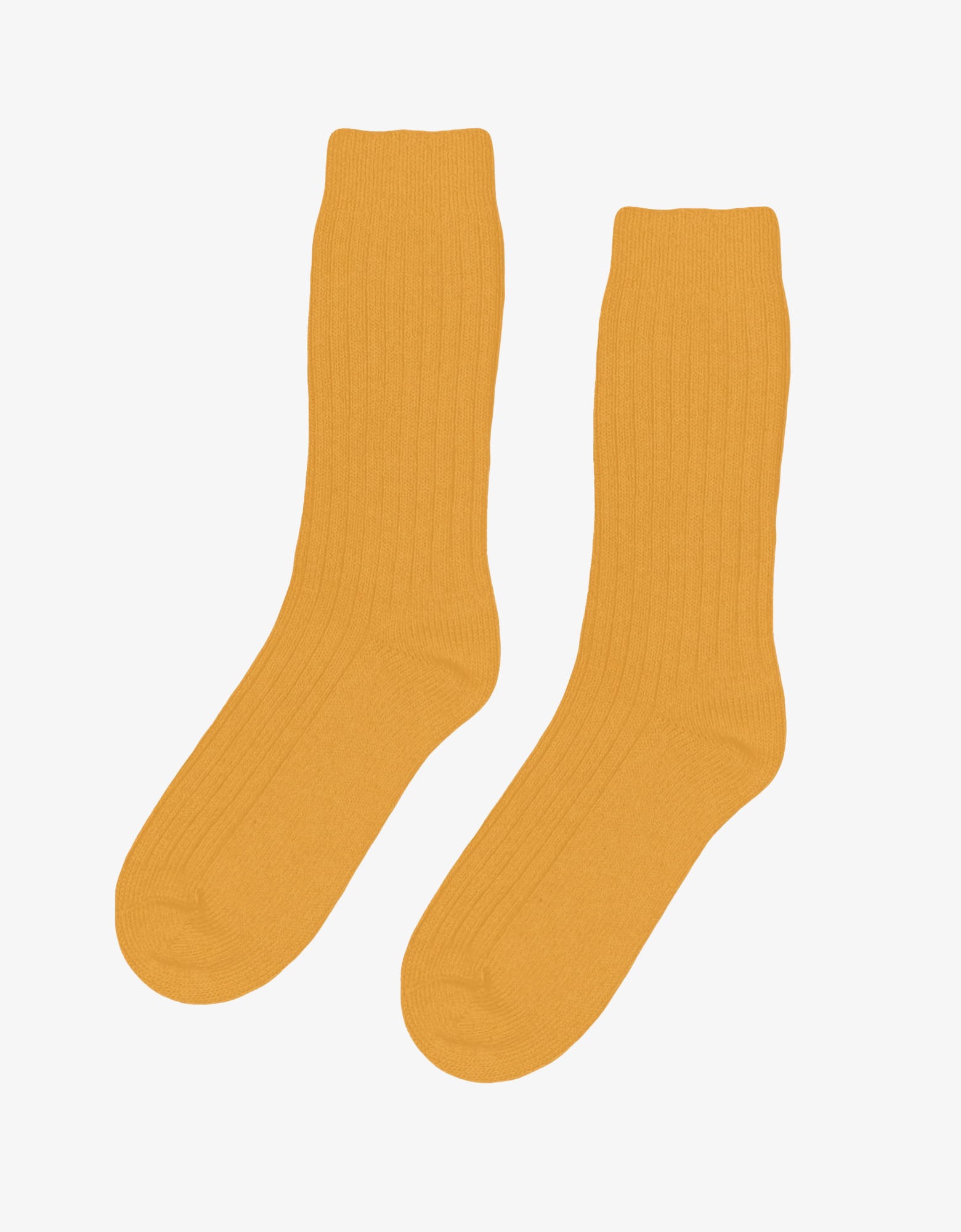Colorful Standard Merino Wool Blend Sock Merino Wool Blend Sock Burned Yellow