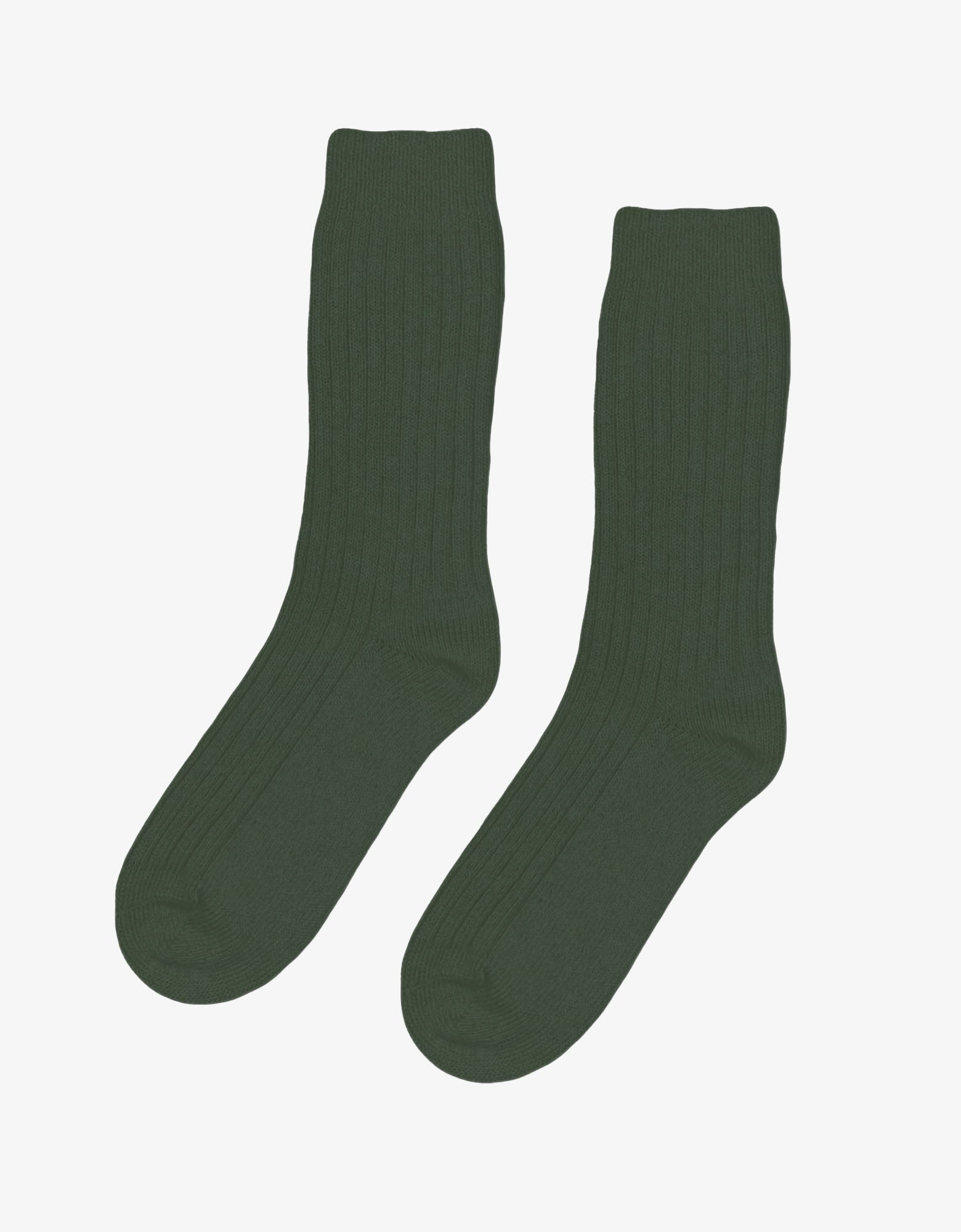 Colorful Standard Merino Wool Blend Sock Merino Wool Blend Sock Emerald Green