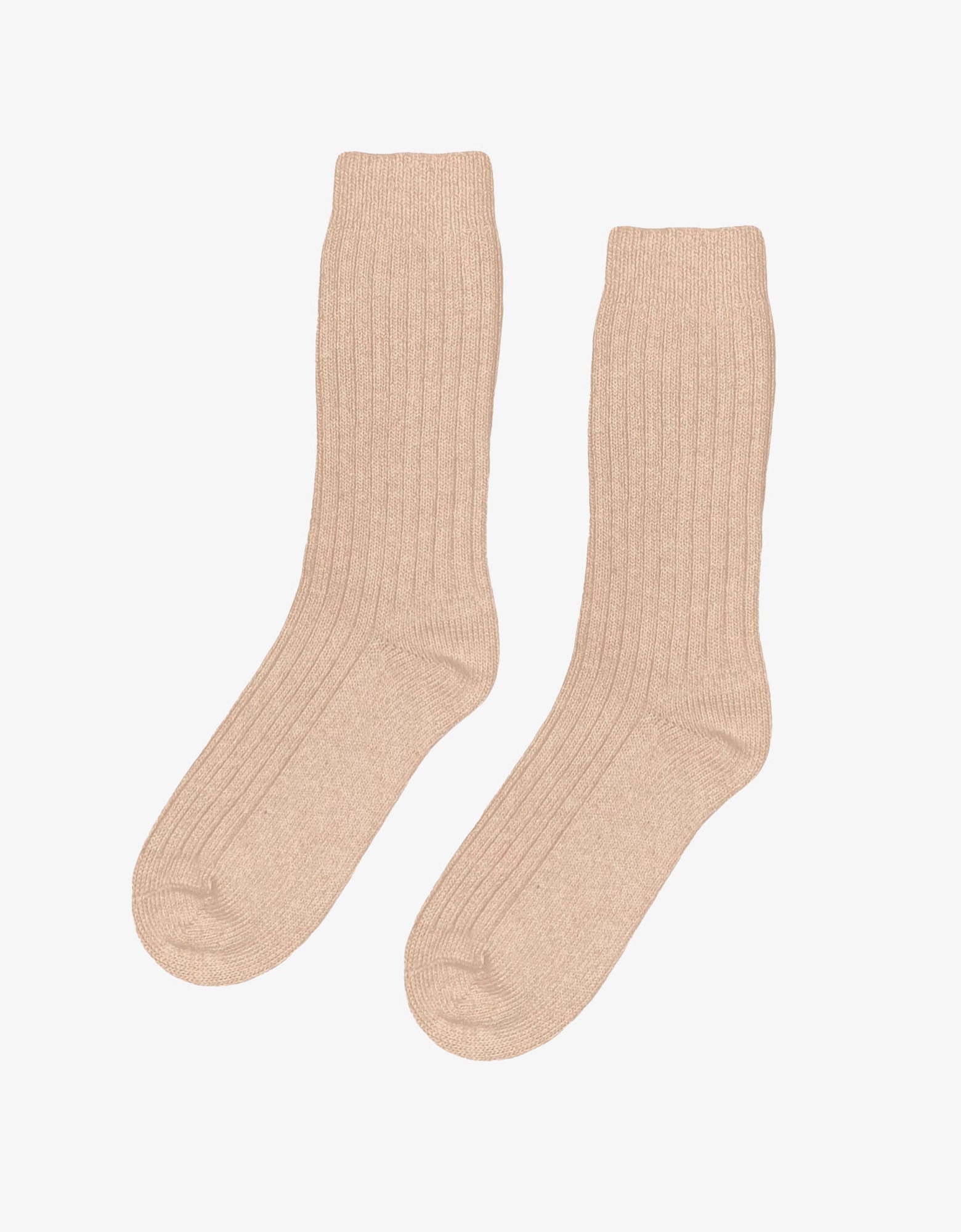Colorful Standard Merino Wool Blend Sock Merino Wool Blend Sock Honey Beige