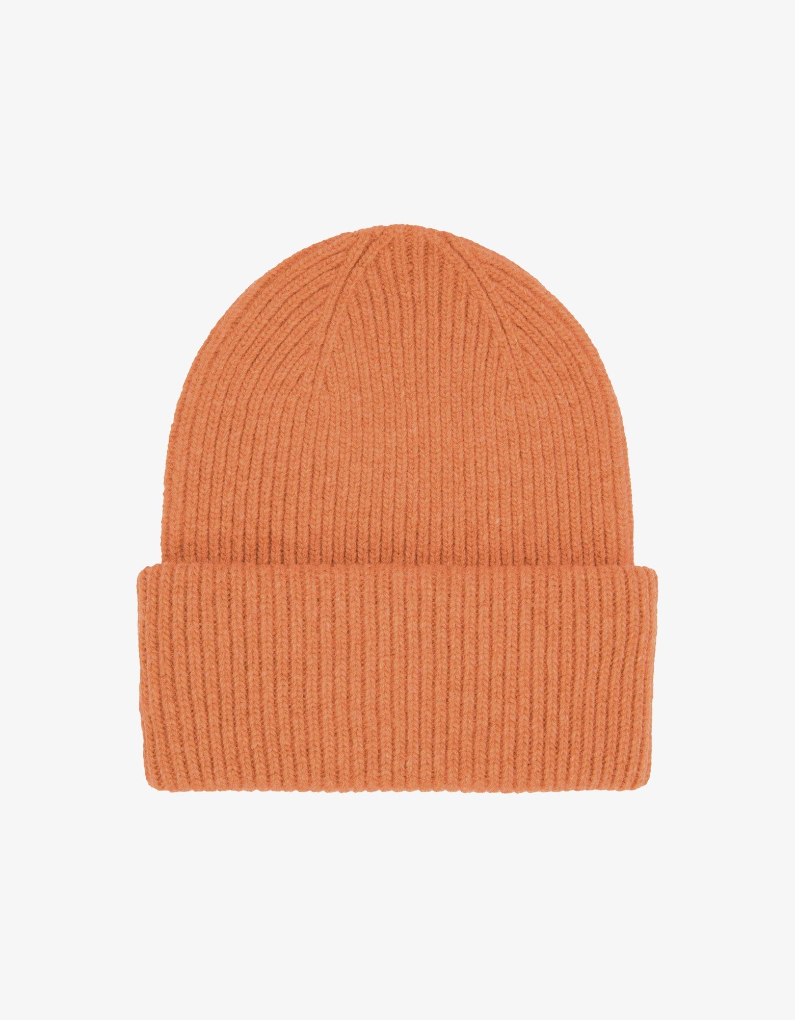 Merino Wool Hat - Sandstone Orange
