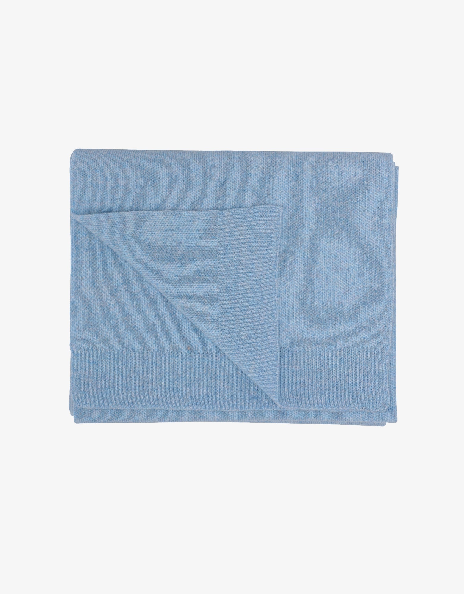 Colorful Standard Merino Wool Scarf Scarf Stone Blue