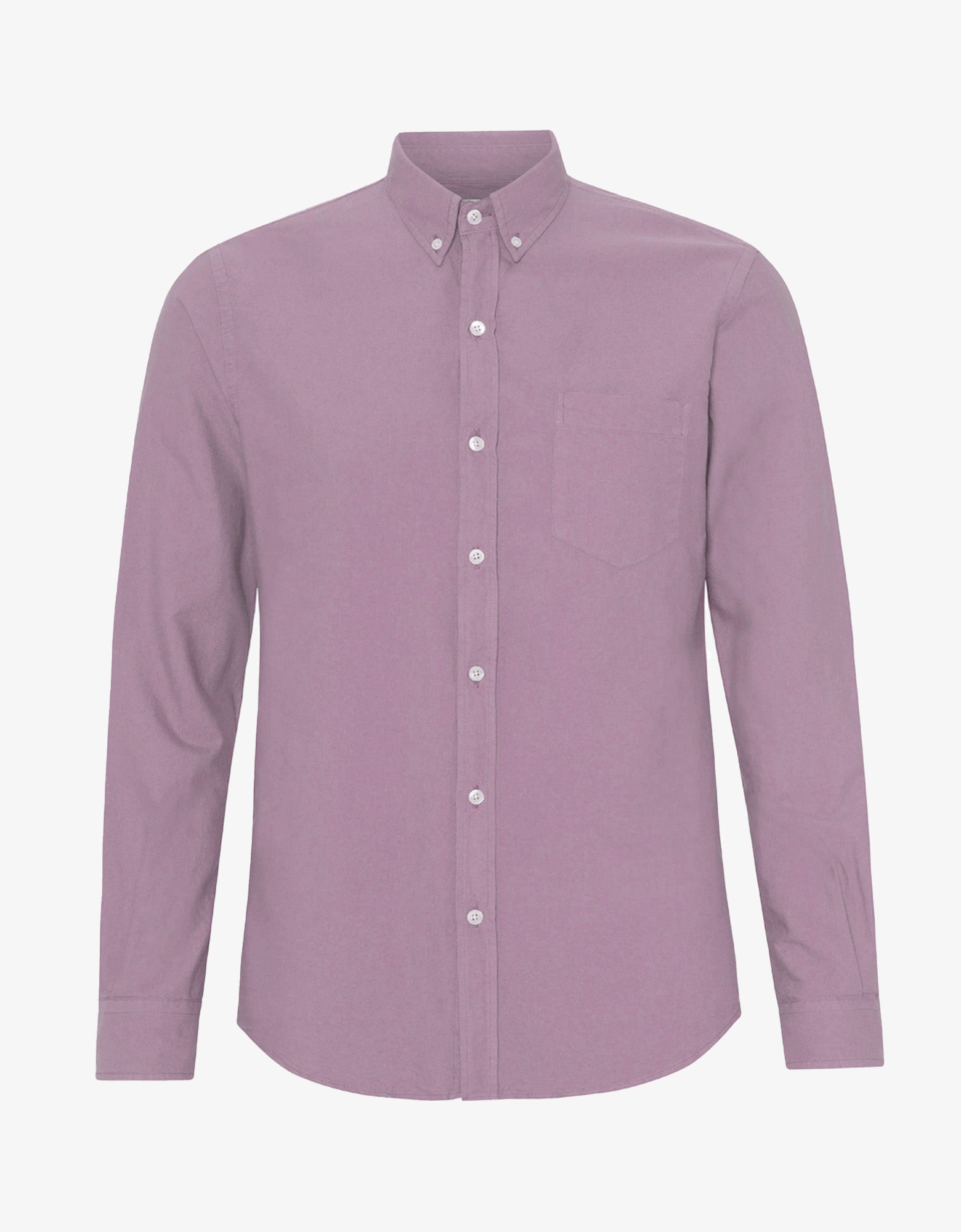 Colorful Standard Organic Button Down Shirt Shirt Pearly Purple