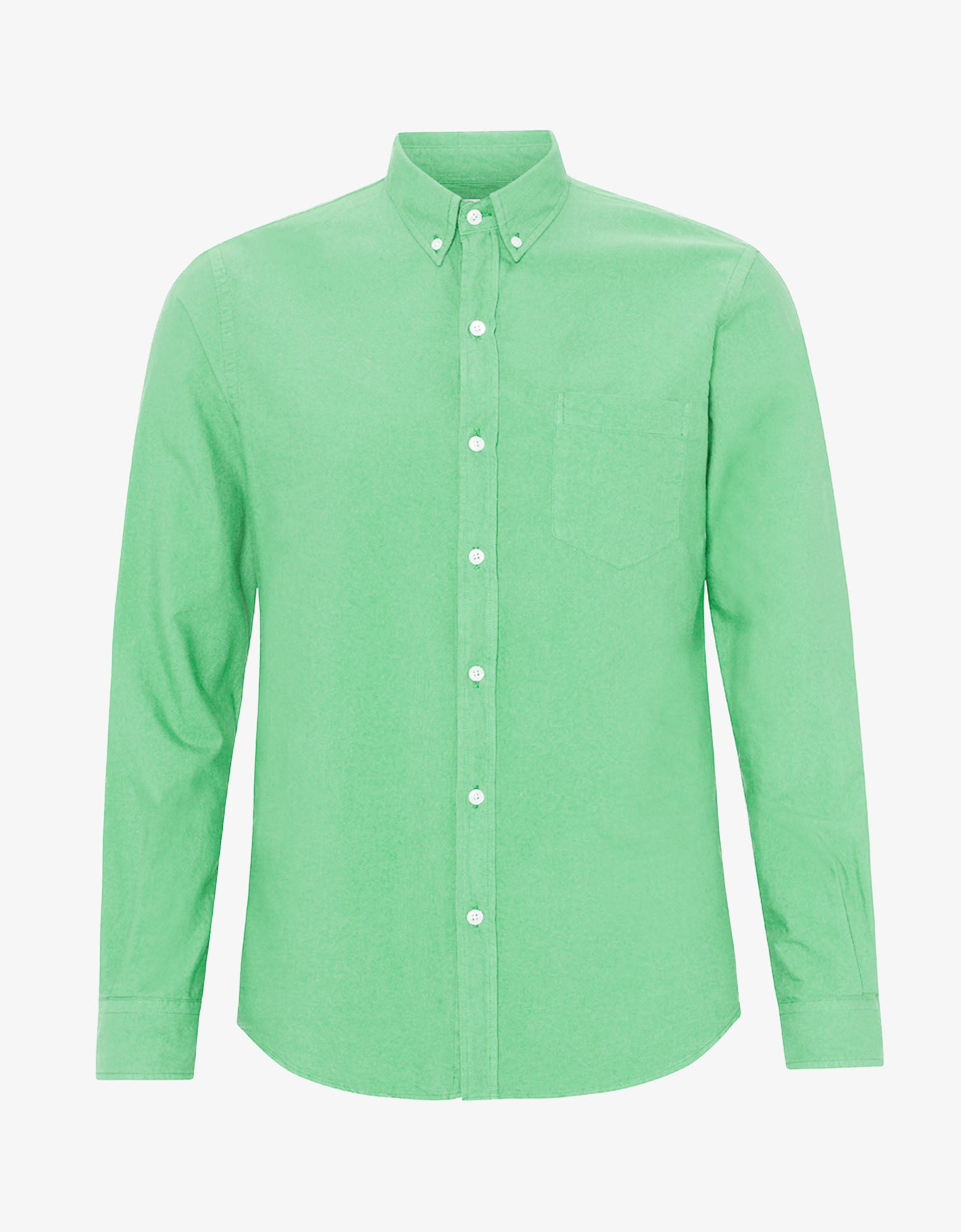 Colorful Standard Organic Button Down Shirt Shirt Spring Green
