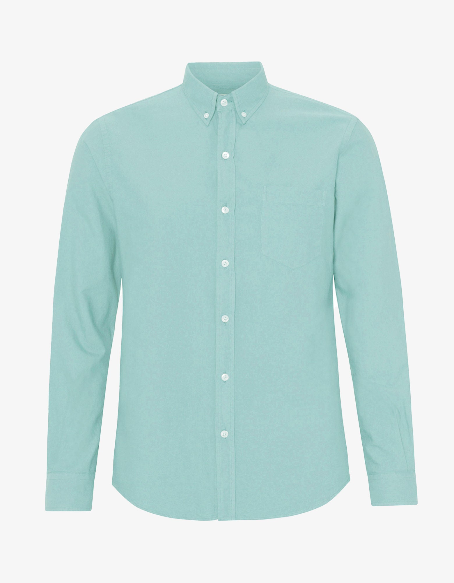 Organic Button Down Shirt - Teal Blue – Colorful Standard