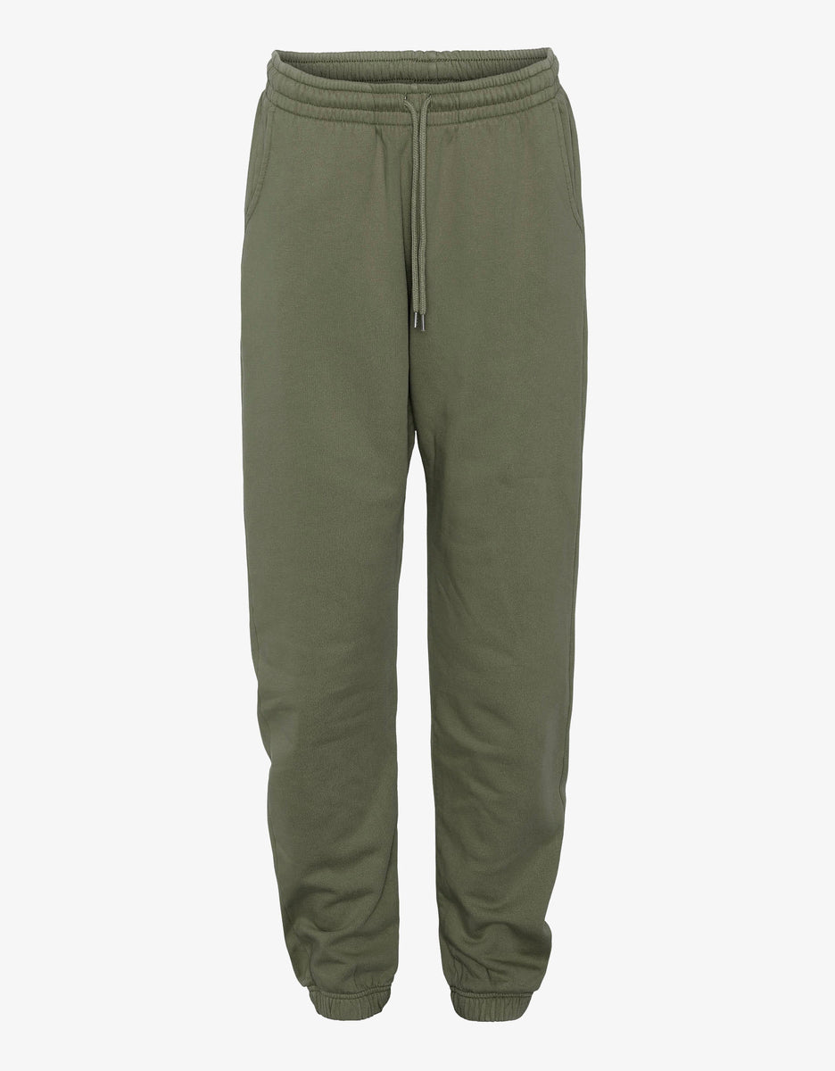 Organic Color Joggers With Cable Side Seam