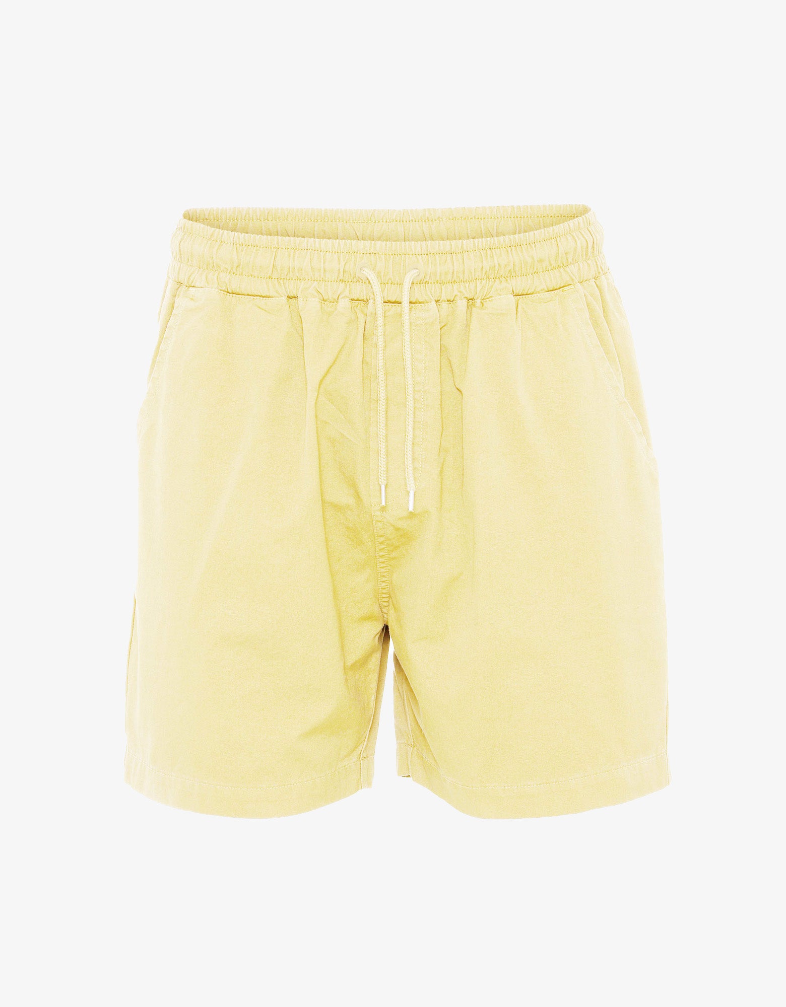 Colorful Standard Organic Twill Shorts Twill Shorts Soft Yellow