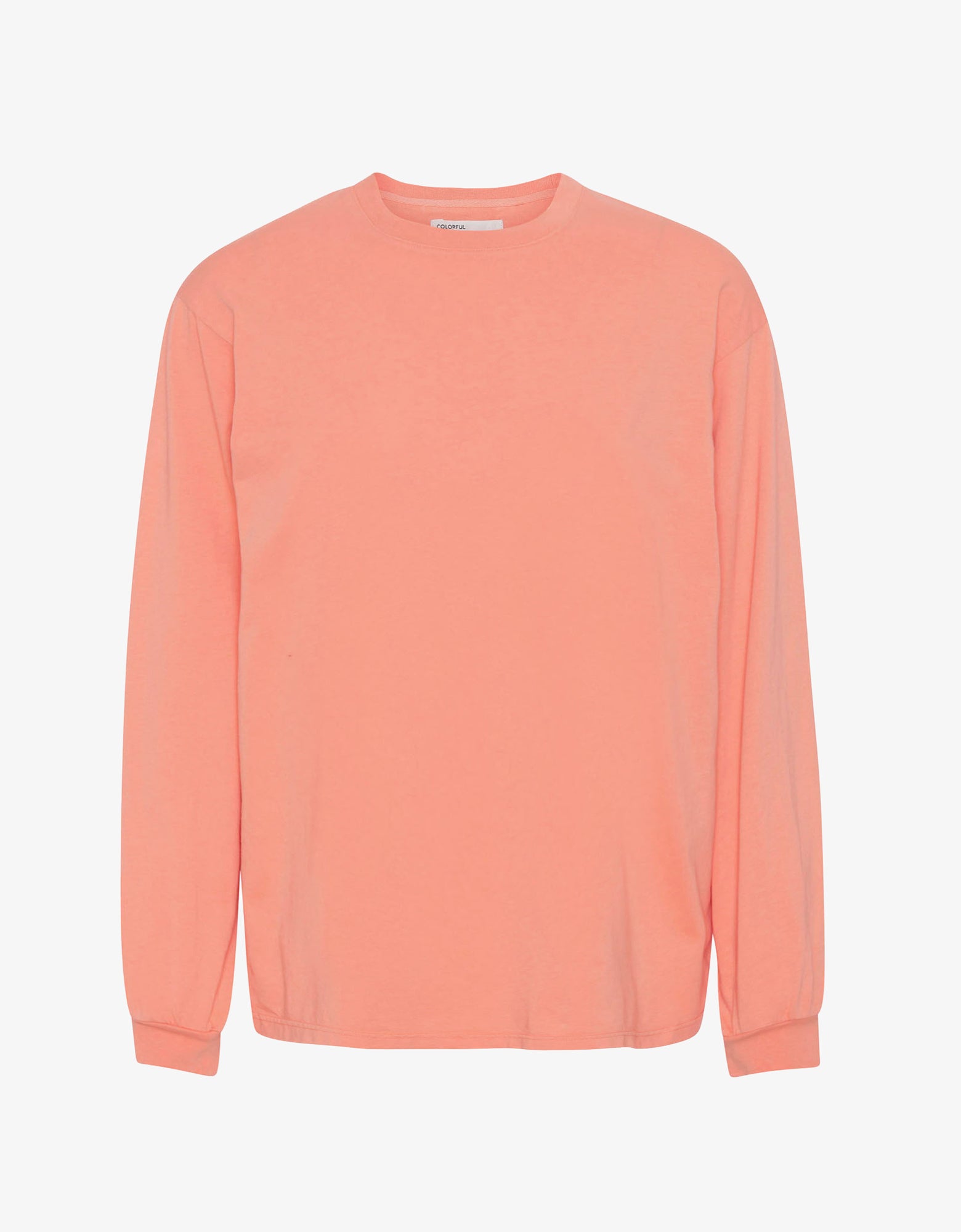 Colorful Standard Oversized Organic LS T-shirt Oversized LS T-shirt Bright Coral