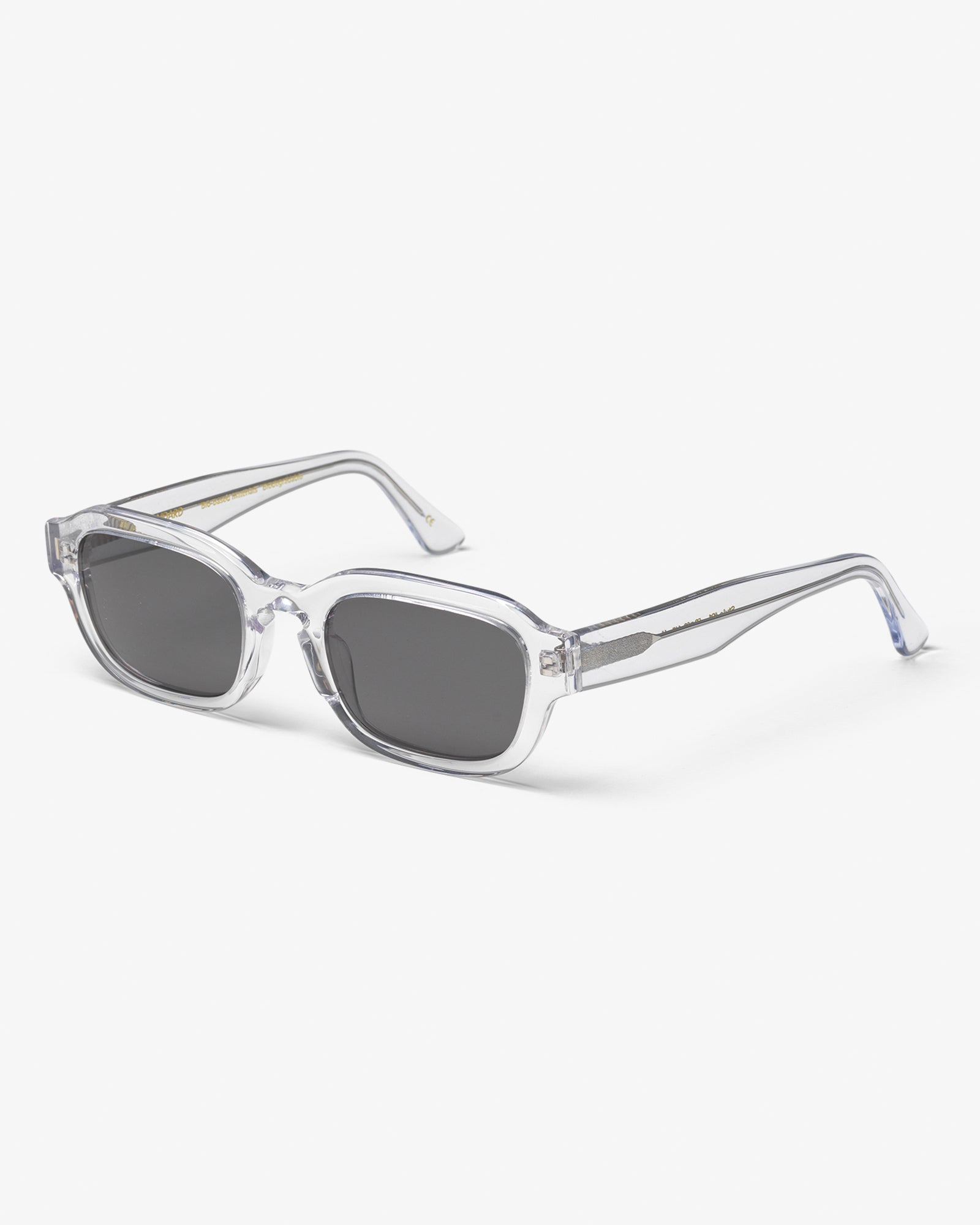 Colorful Standard Sunglass 01 Sunglasses Crystal Clear / Black