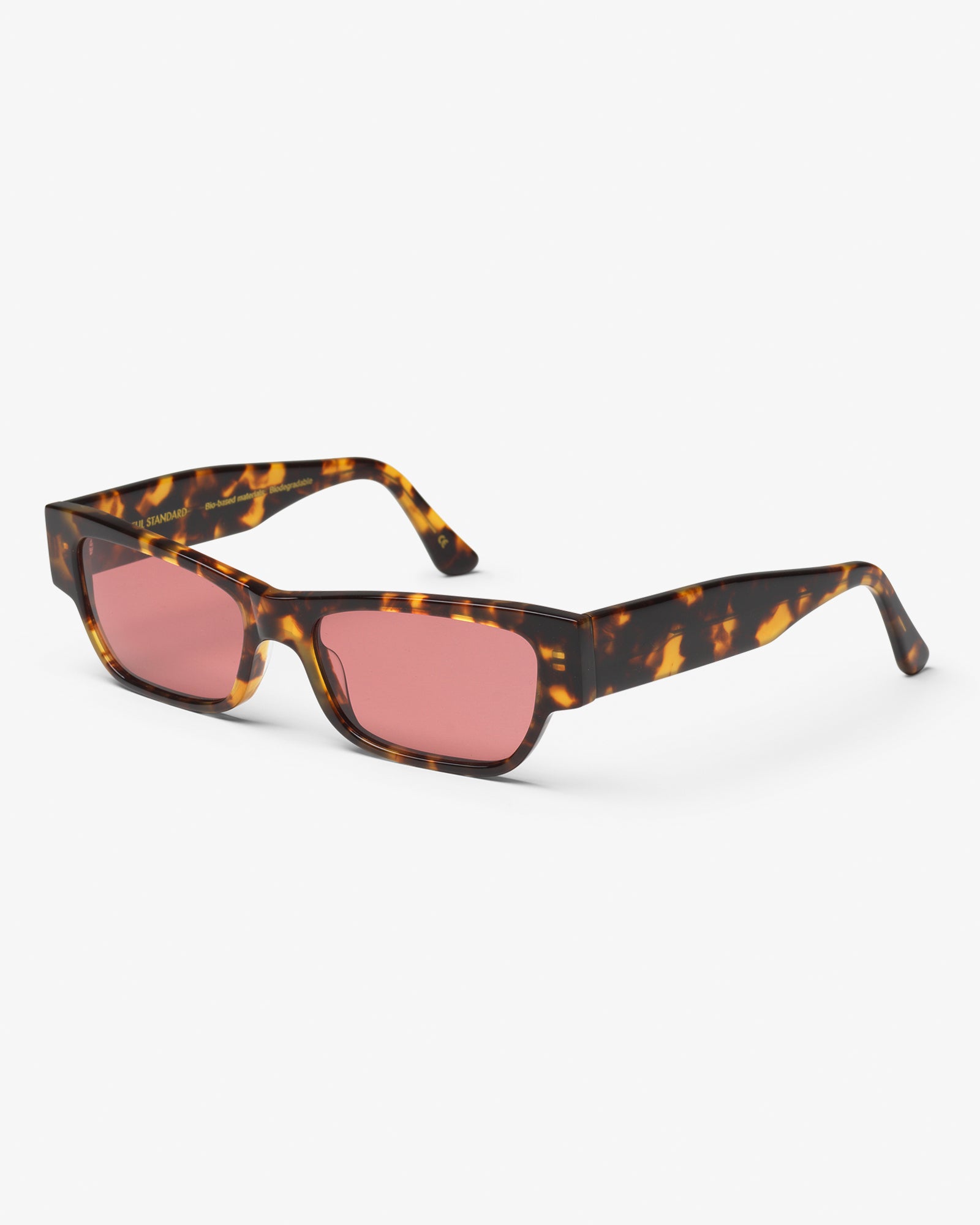Colorful Standard Sunglass 04 Sunglasses Classic Havana / Dark Pink