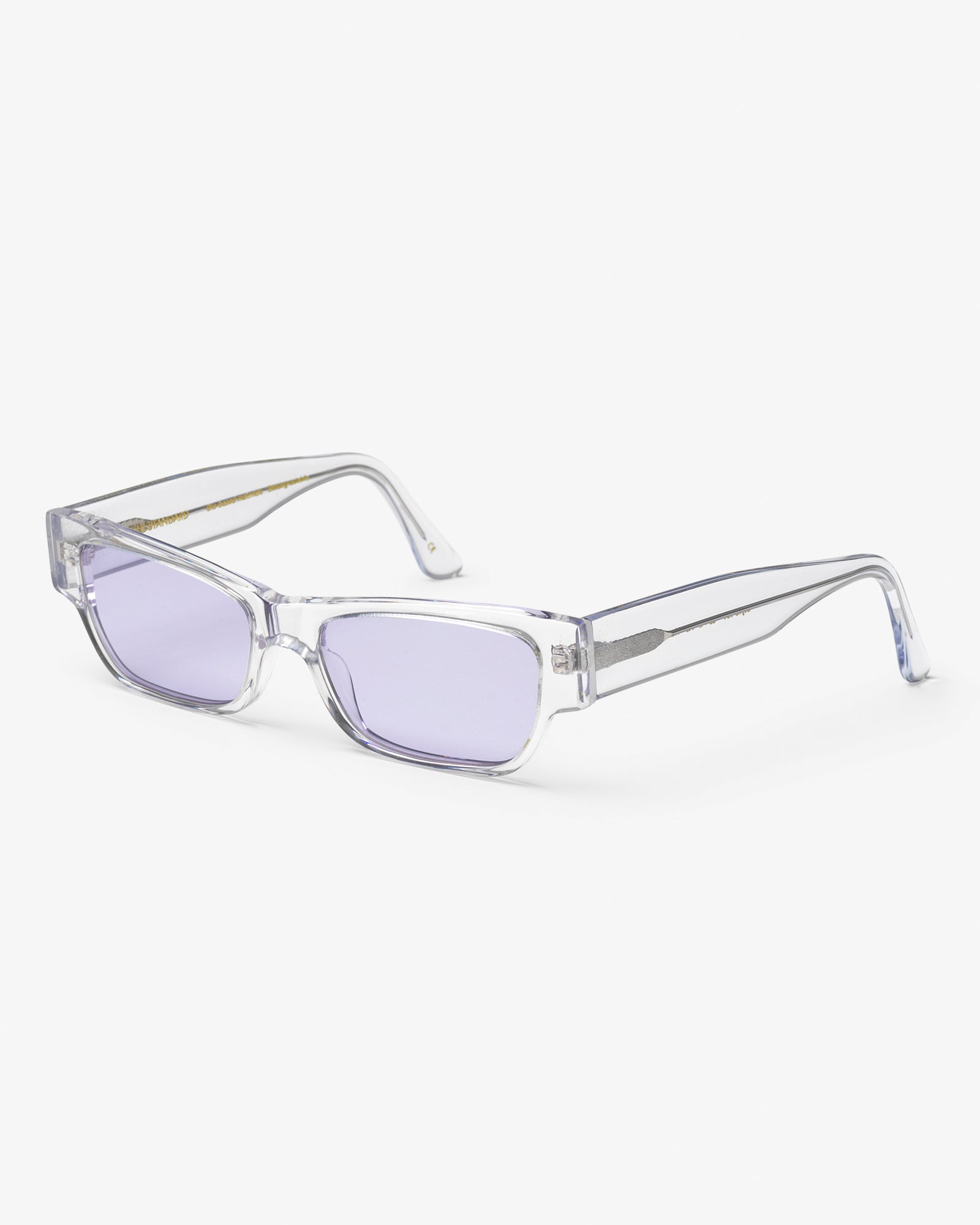 Colorful Standard Sunglass 04 Sunglasses Crystal Clear / Lavender