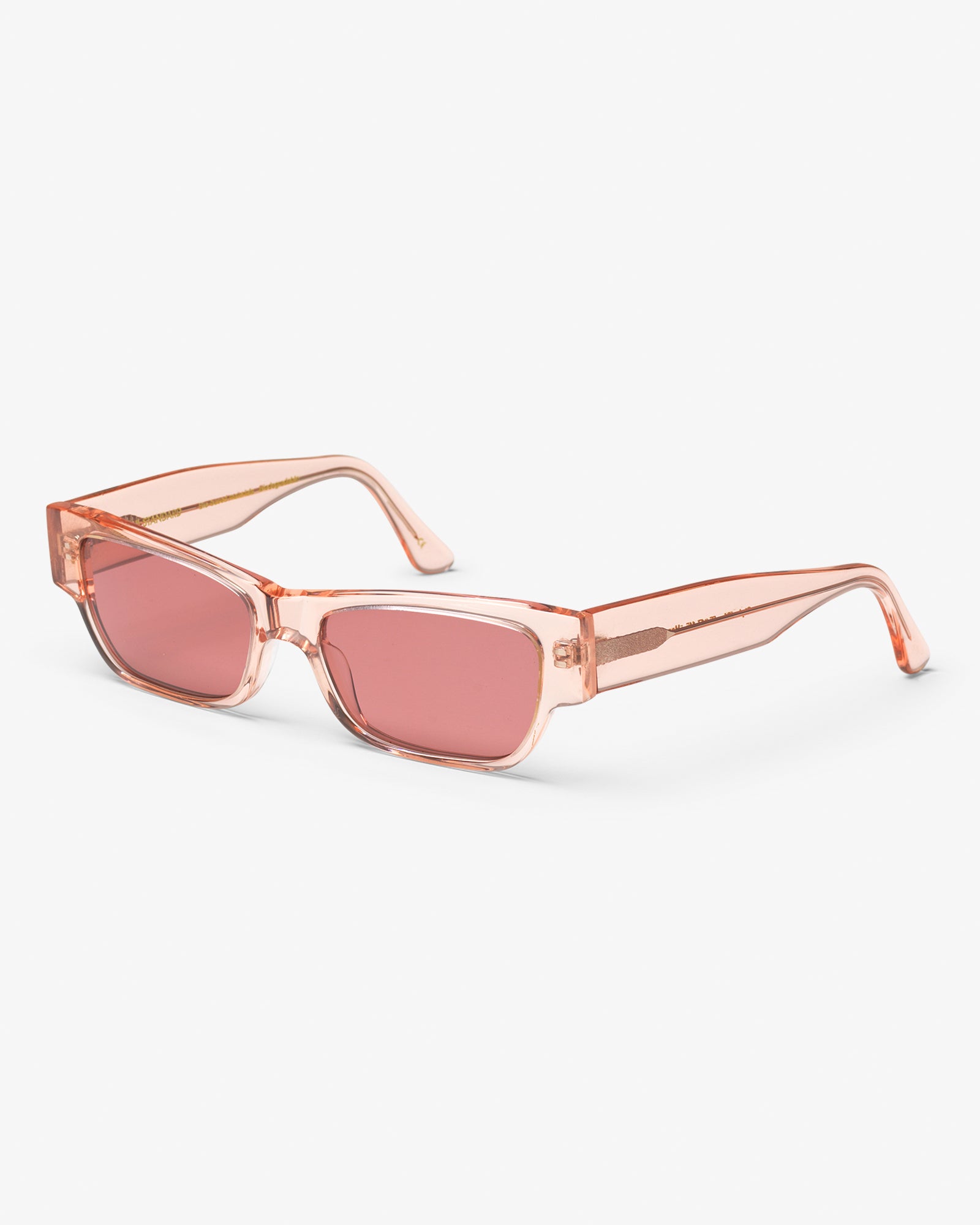 Colorful Standard Sunglass 04 Sunglasses Faded Pink / Dark Pink