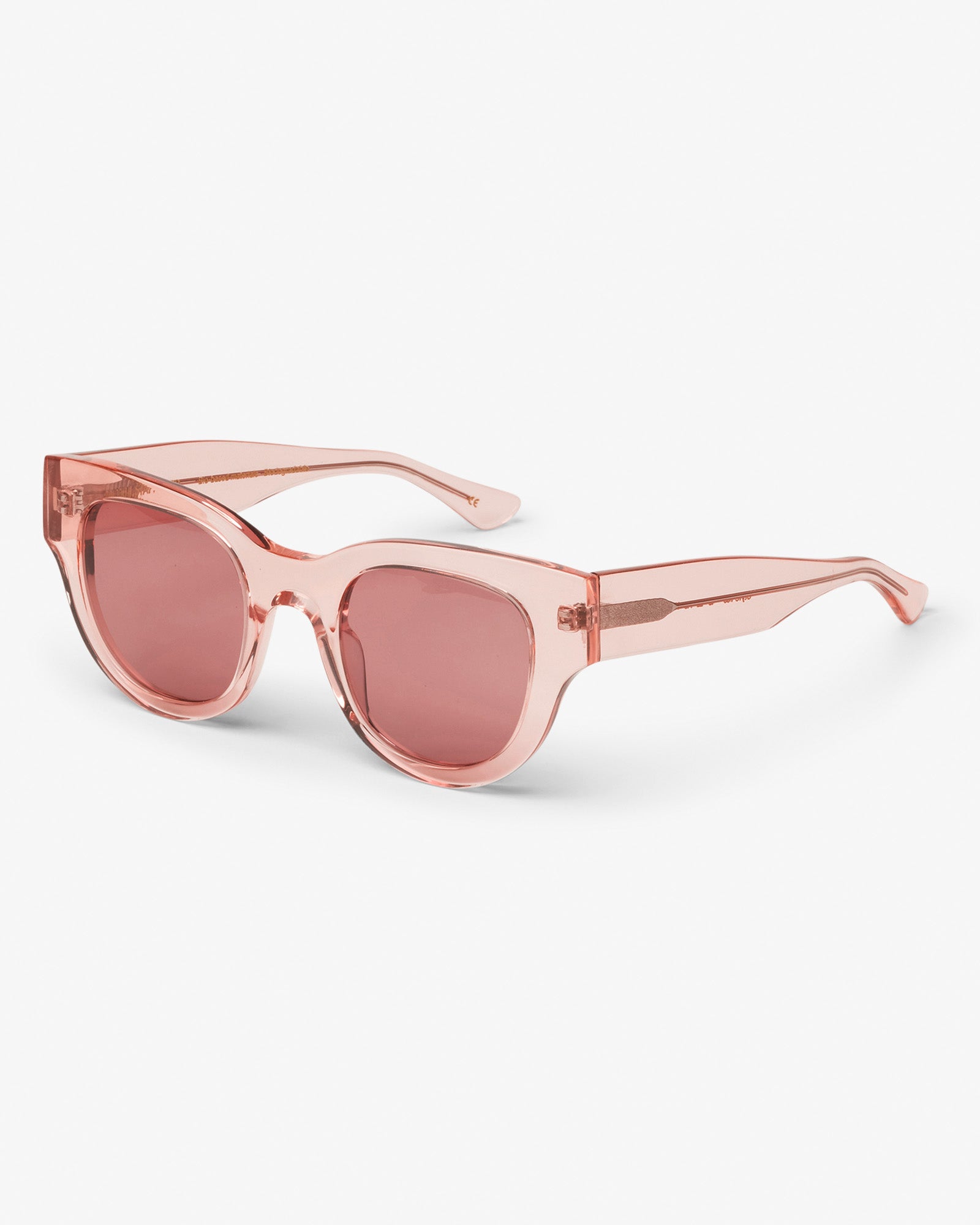 Colorful Standard Sunglass 06 Sunglasses Faded Pink / Dark Pink