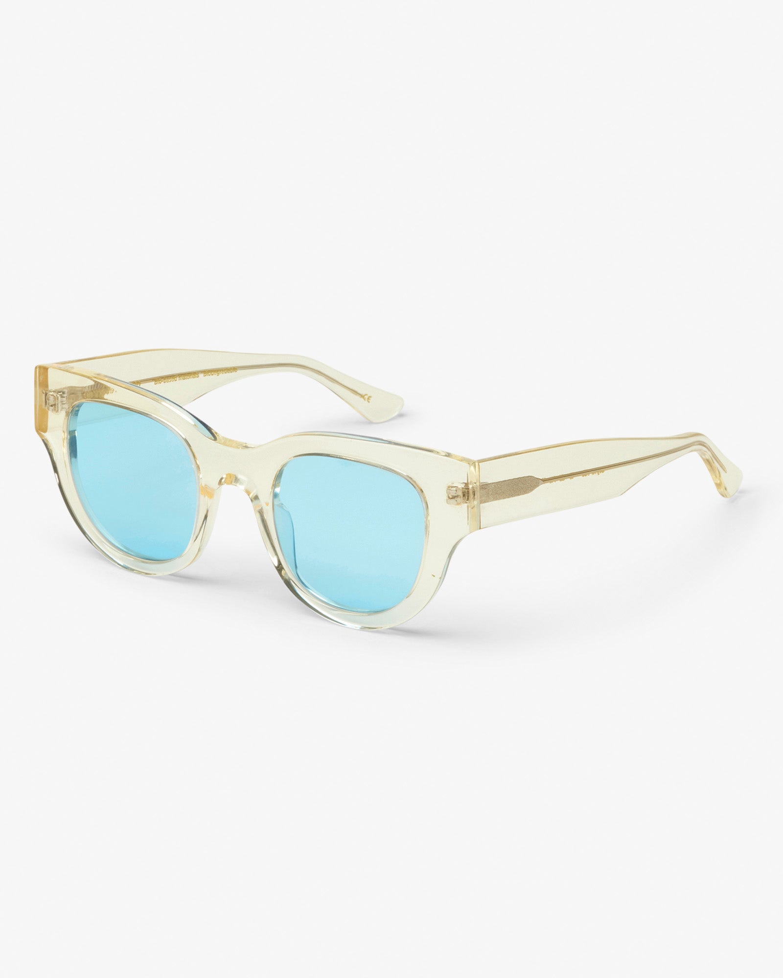 Colorful Standard Sunglass 06 Sunglasses Soft Yellow / Blue