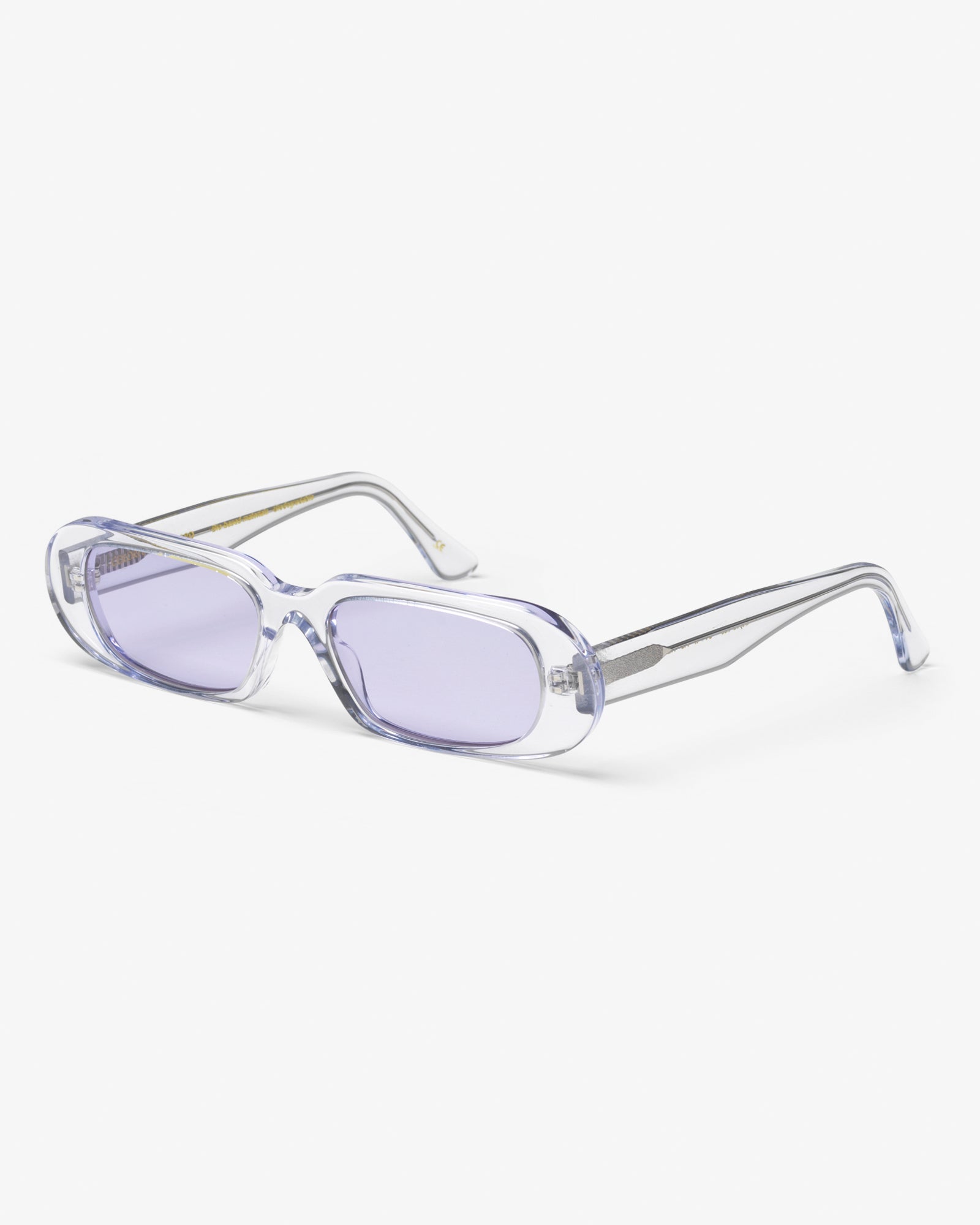 Colorful Standard Sunglass 09 Sunglasses Crystal Clear / Lavender