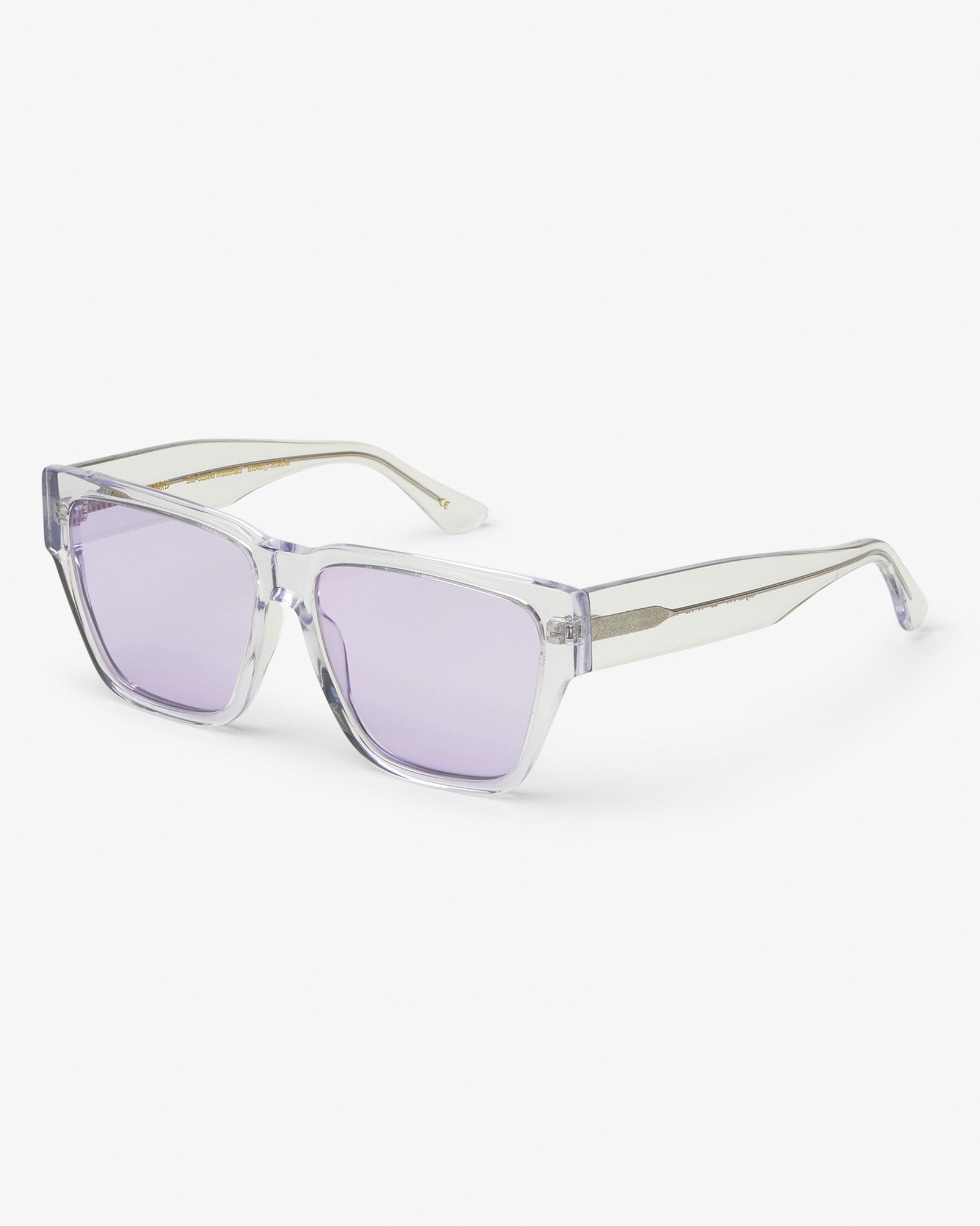 Colorful Standard Sunglass 11 Sunglasses Crystal Clear / Lavender
