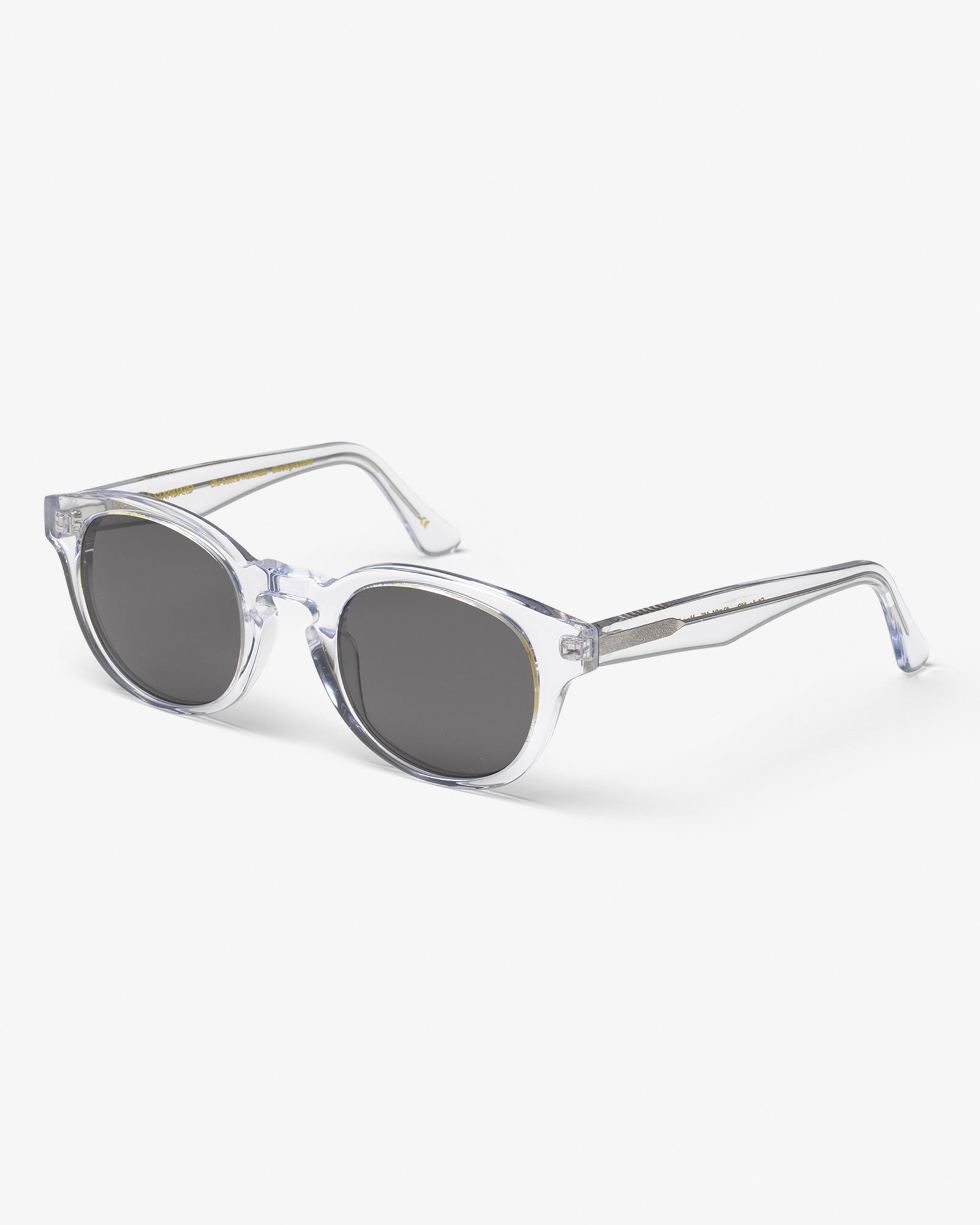 Colorful Standard Sunglass 12 Sunglasses Crystal Clear / Black