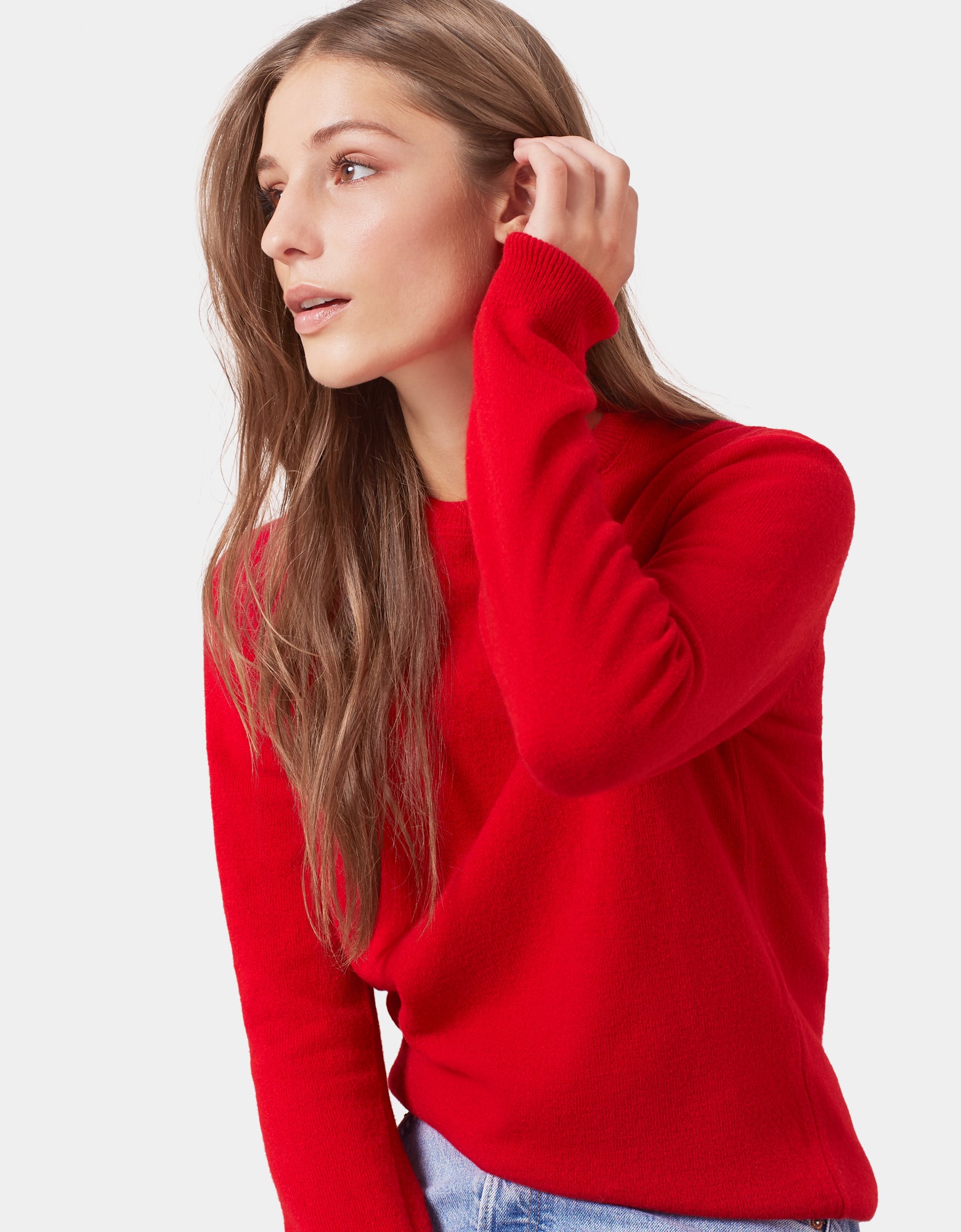 Colorful Standard Women Light Merino Wool Crew Women Merino Crew Light Ocean Green