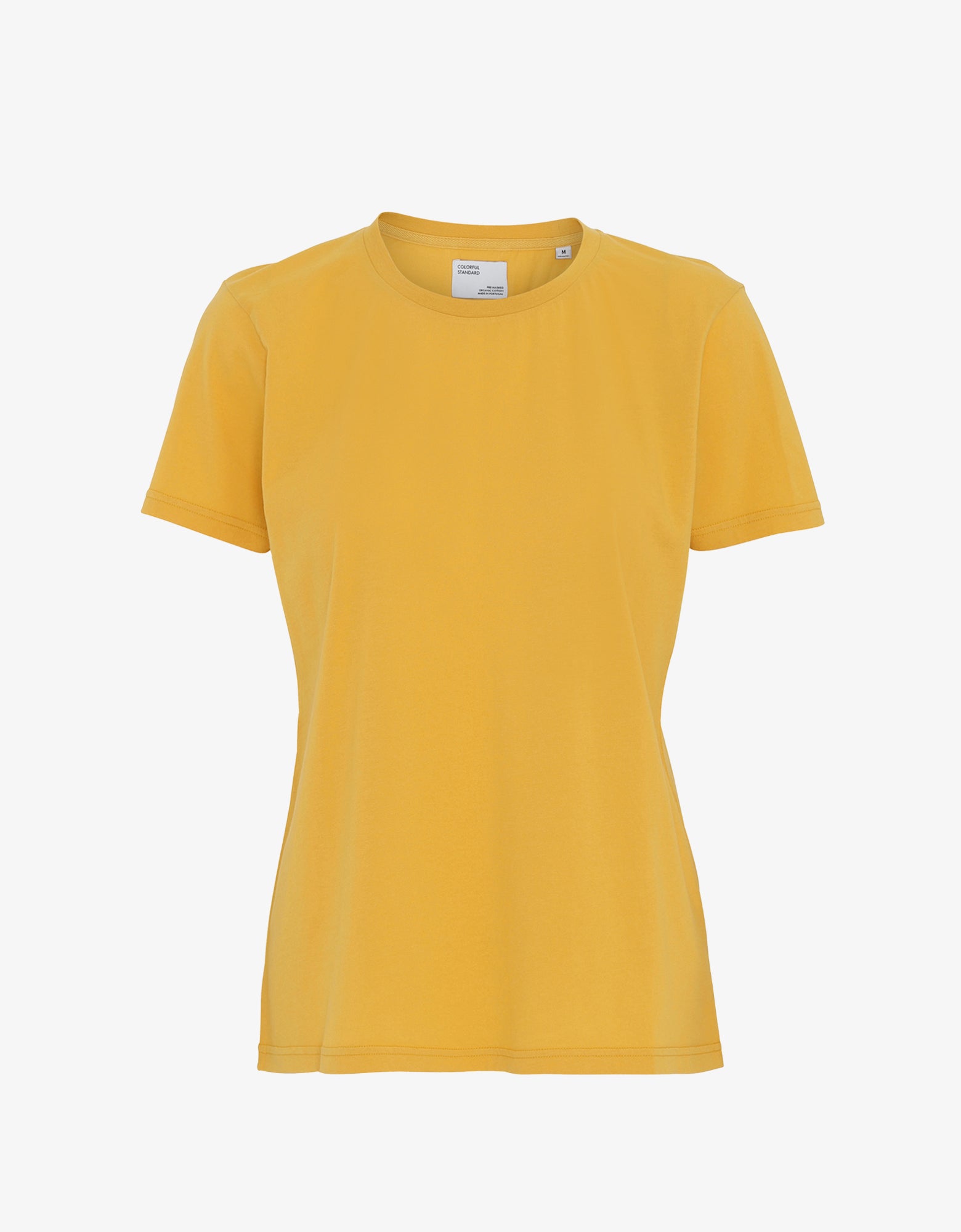 Colorful Standard Women Light Organic Tee Women T-shirt Burned Yellow