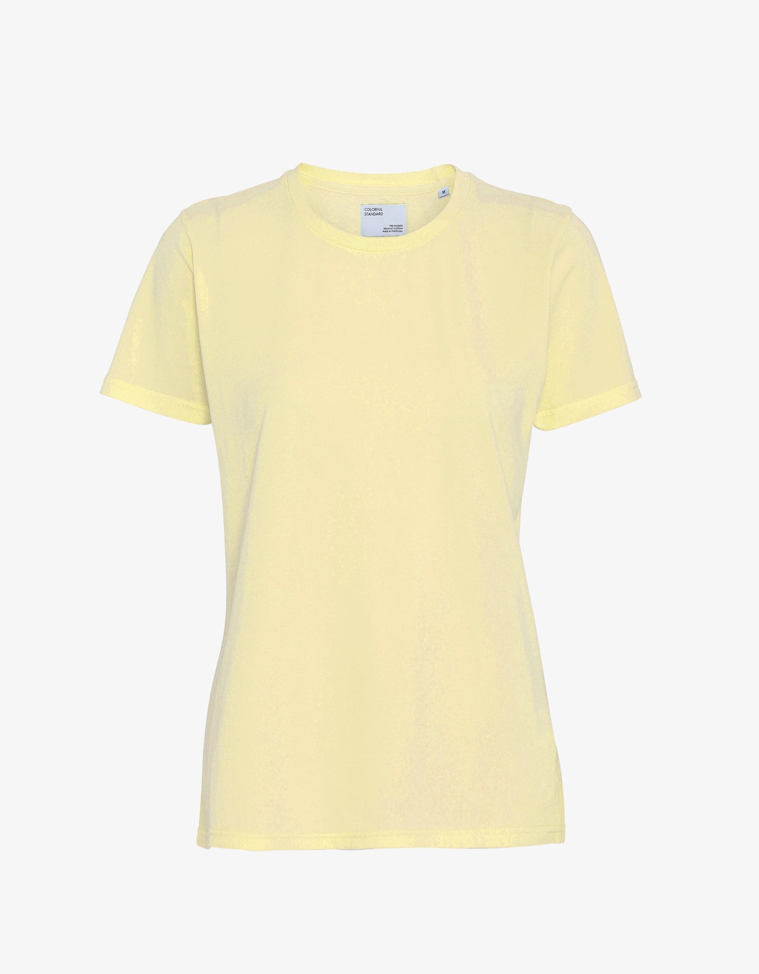 Colorful Standard Women Light Organic Tee Women T-shirt Soft Yellow