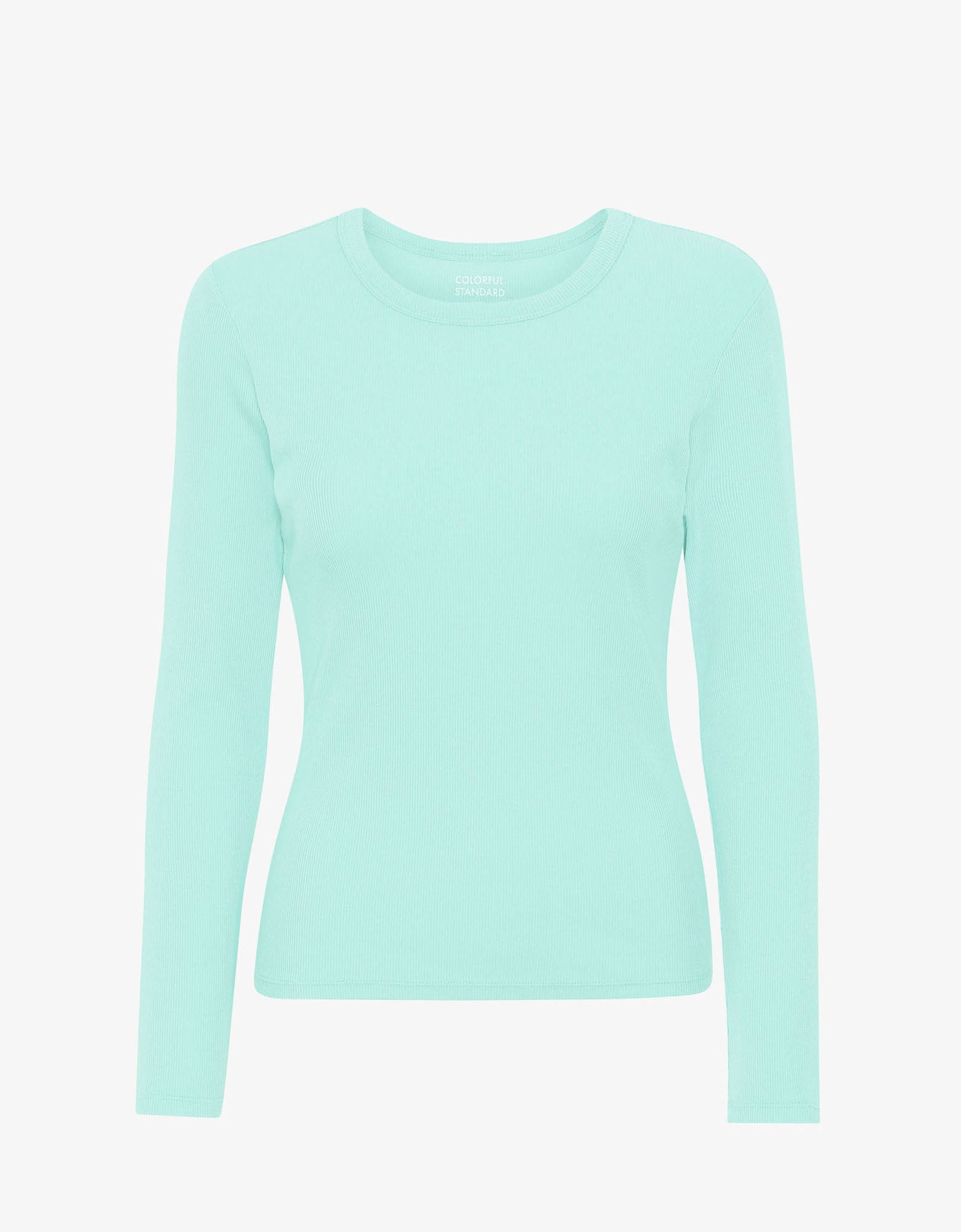 Colorful Standard Women Organic Rib LS T-Shirt Women LS T-Shirt Light Aqua