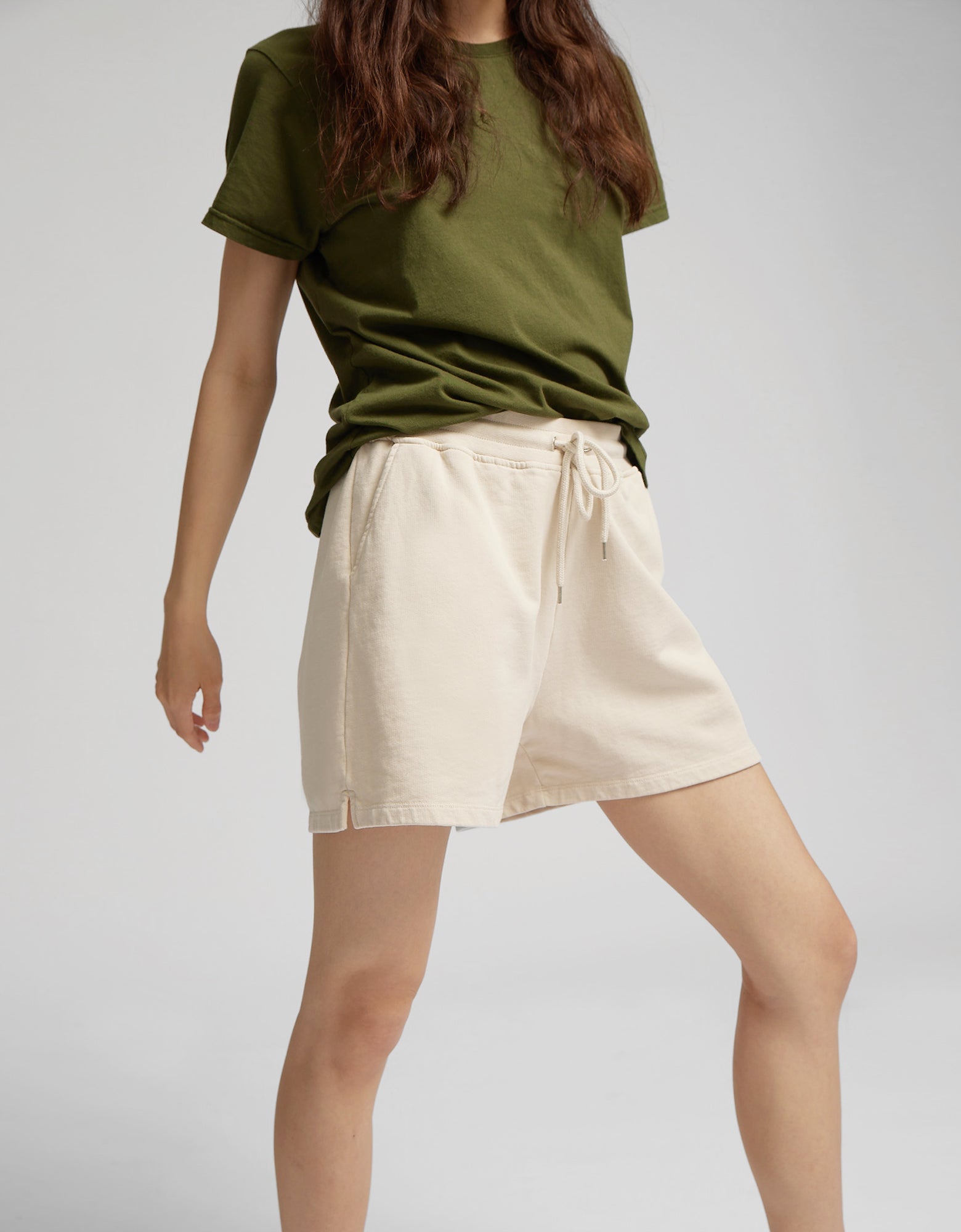 Colorful Standard Women Organic Sweatshorts Women Shorts Heather Grey